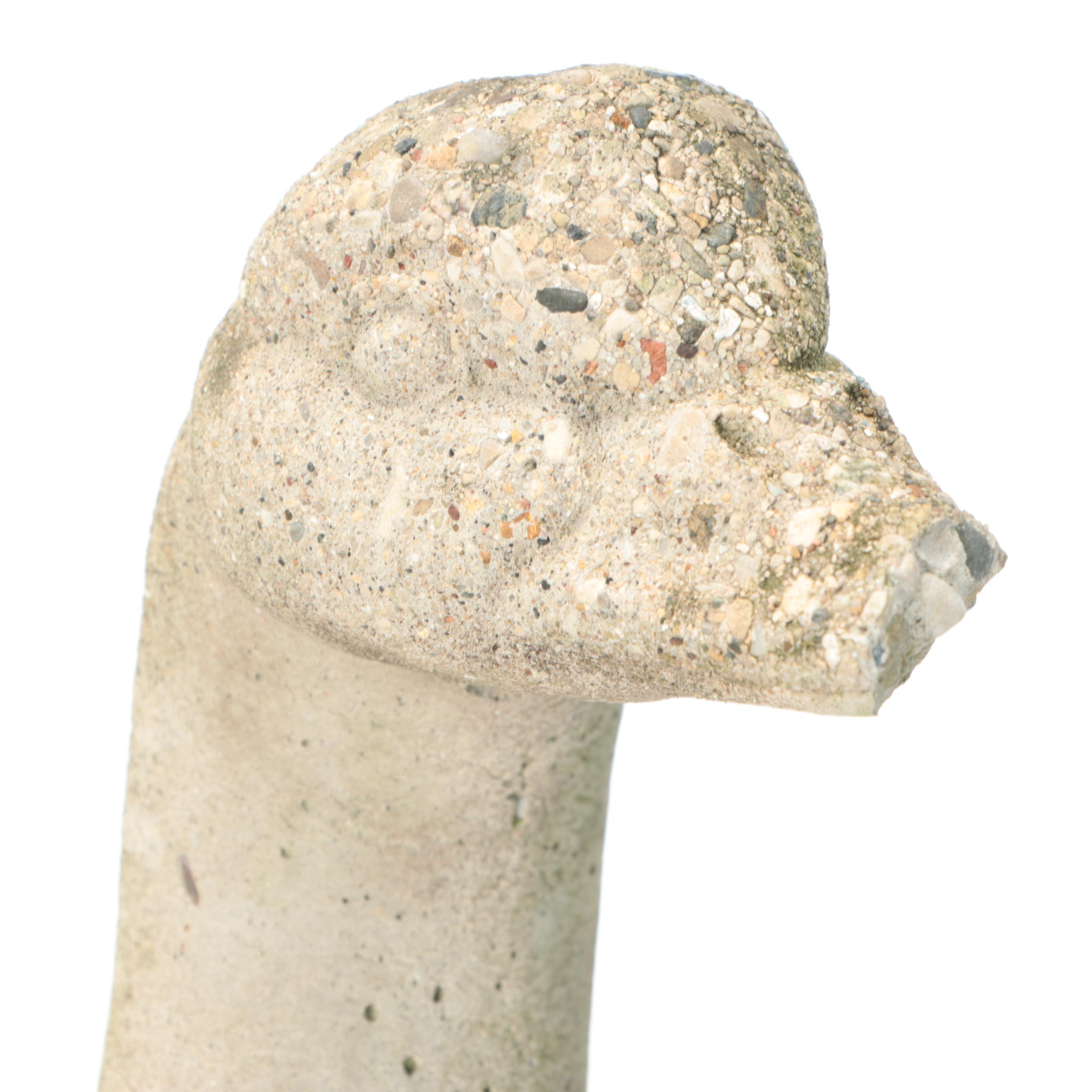 Geese with Goslings Garden Stone Statues