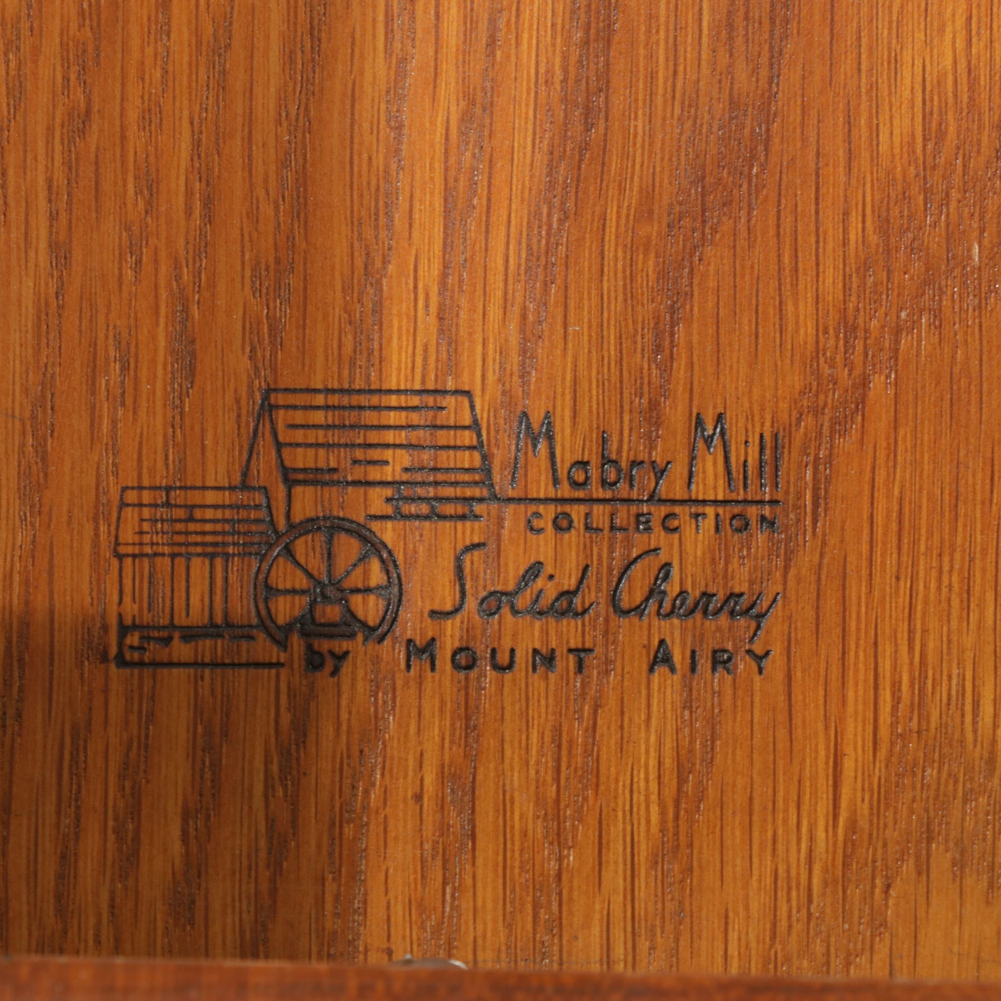 Mabry Mill Collection Colonial Revival Cherry Accent Table