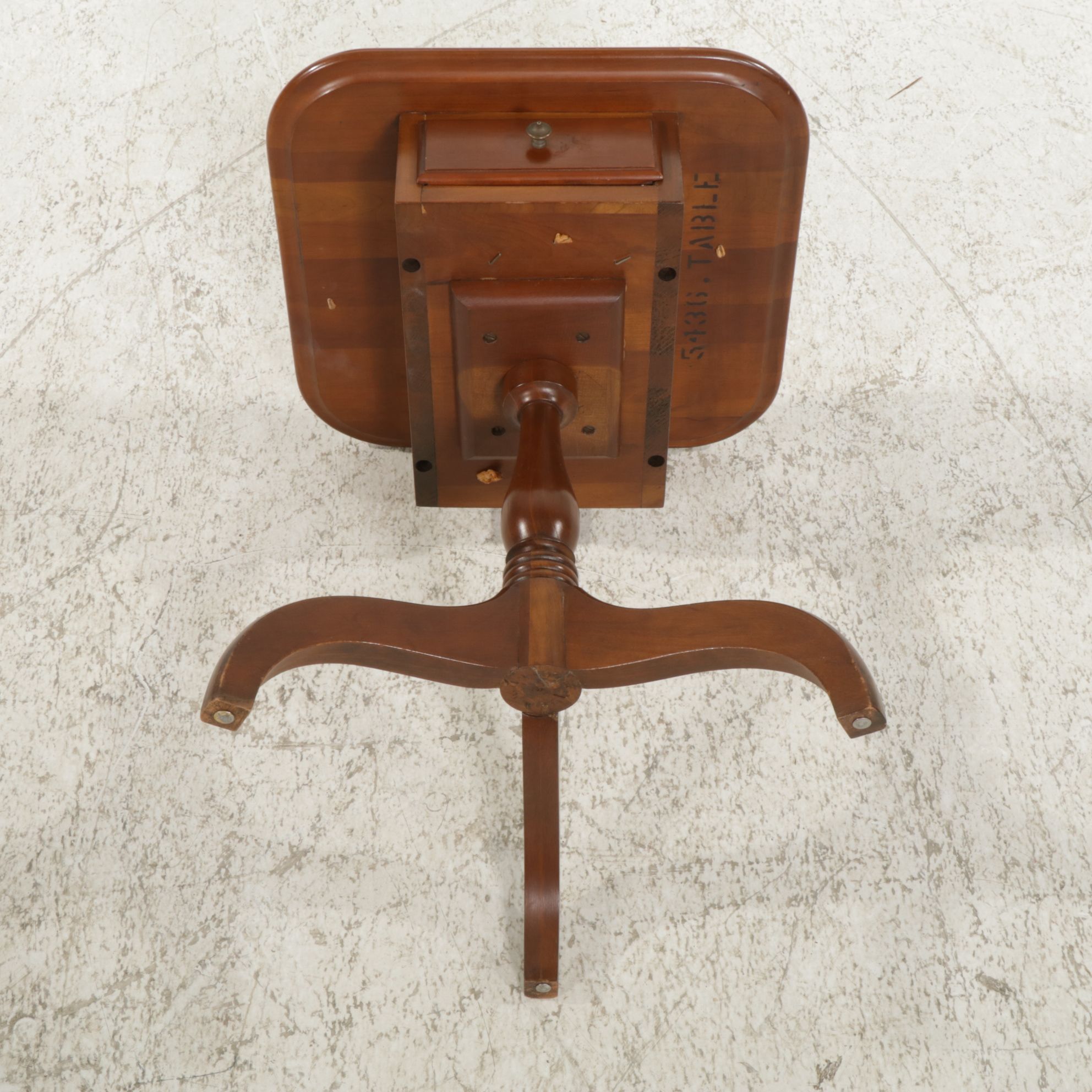 Mabry Mill Collection Colonial Revival Cherry Accent Table