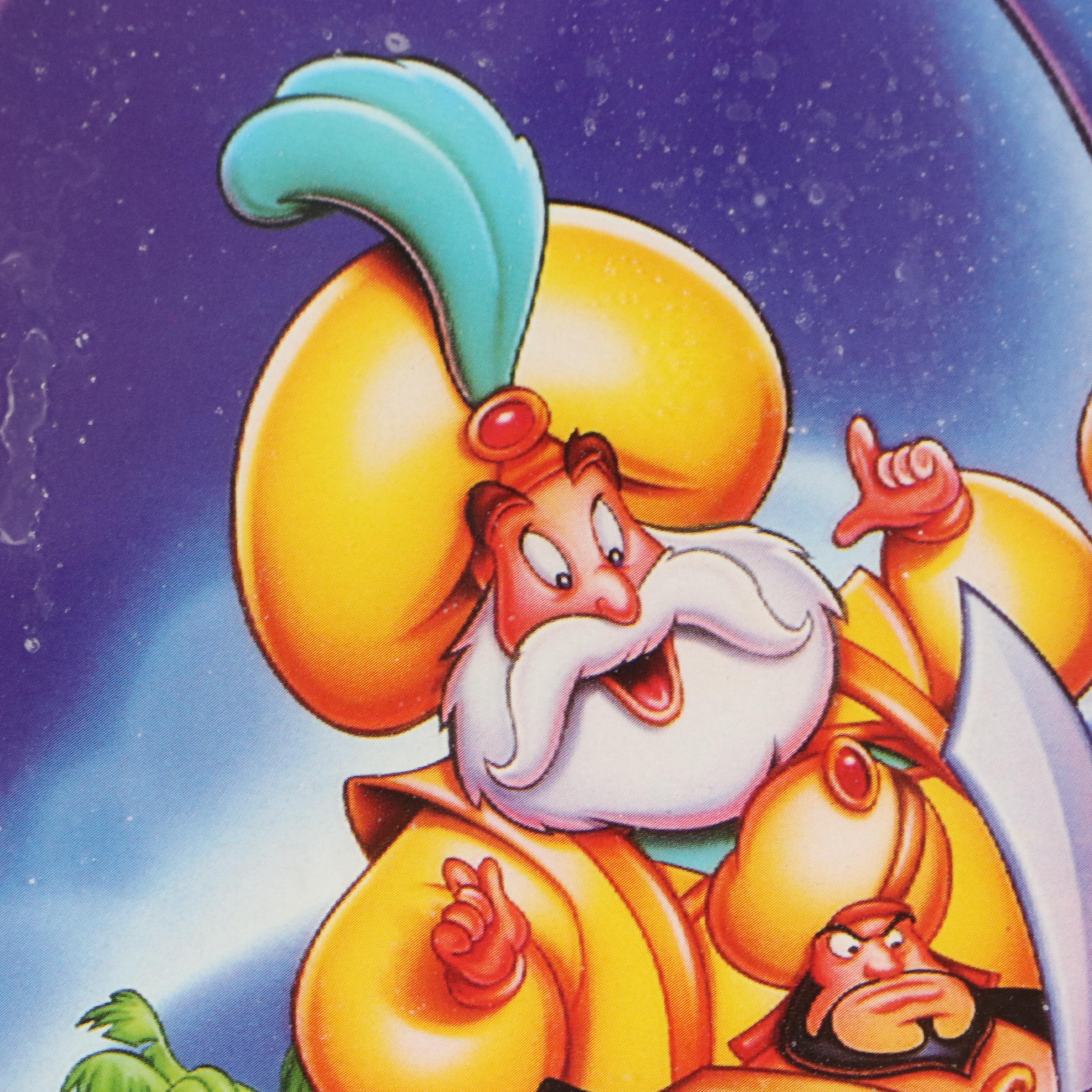 Walt Disney Offset Lithograph "Aladdin" and The Jungle Book Posters