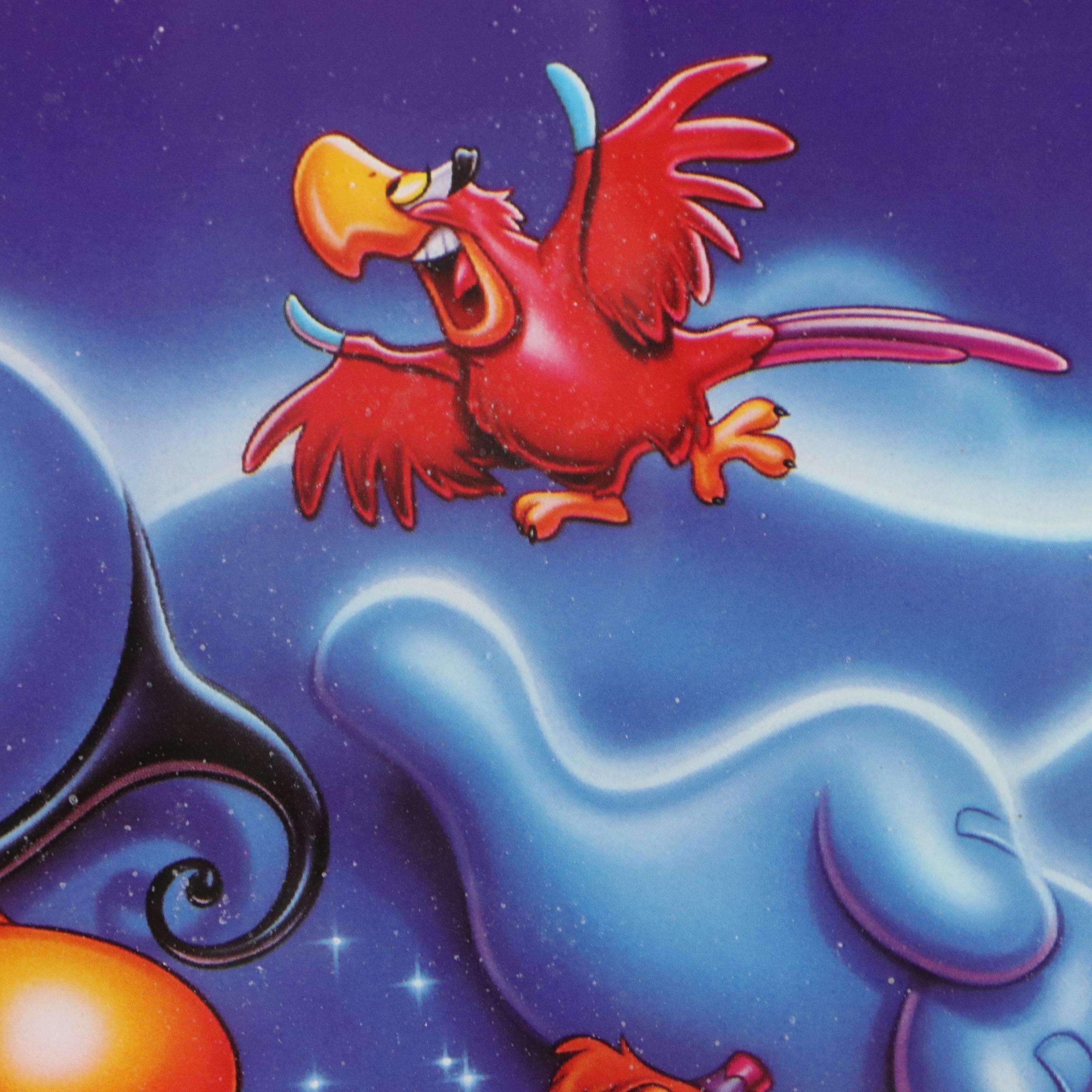 Walt Disney Offset Lithograph "Aladdin" and The Jungle Book Posters