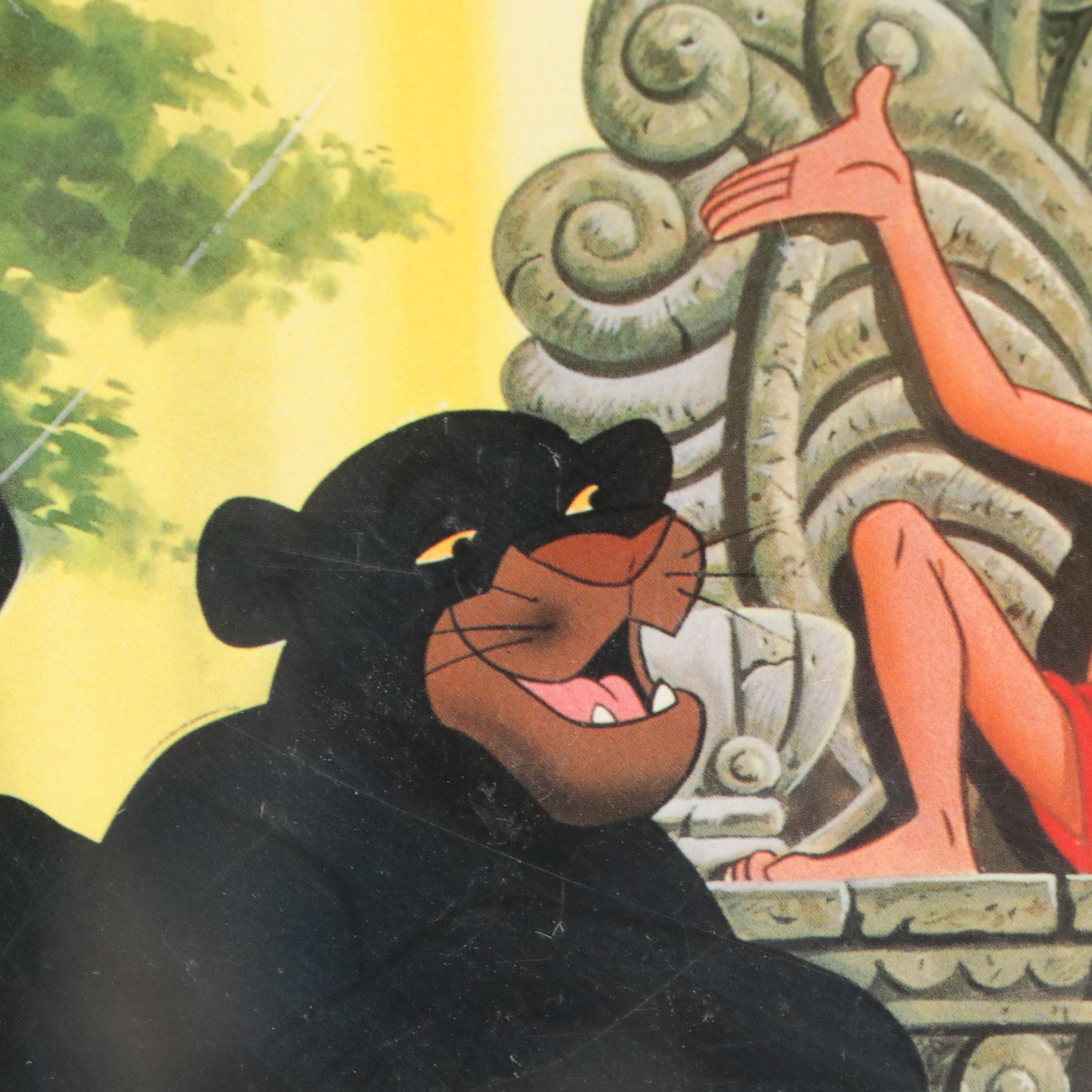 Walt Disney Offset Lithograph "Aladdin" and The Jungle Book Posters