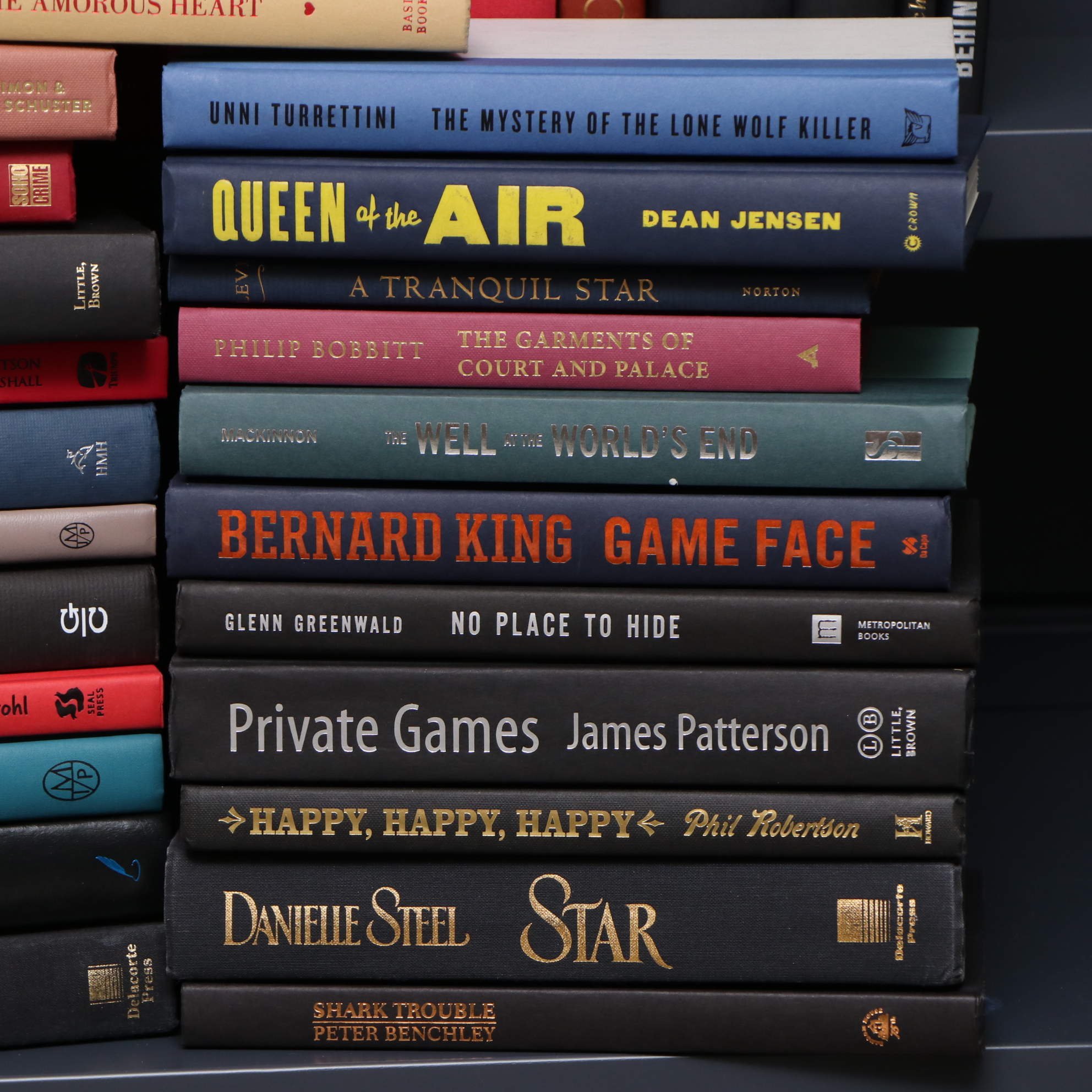 Michael Connelly "The Narrows," Dean Jensen "Queen of the Air," and More Books