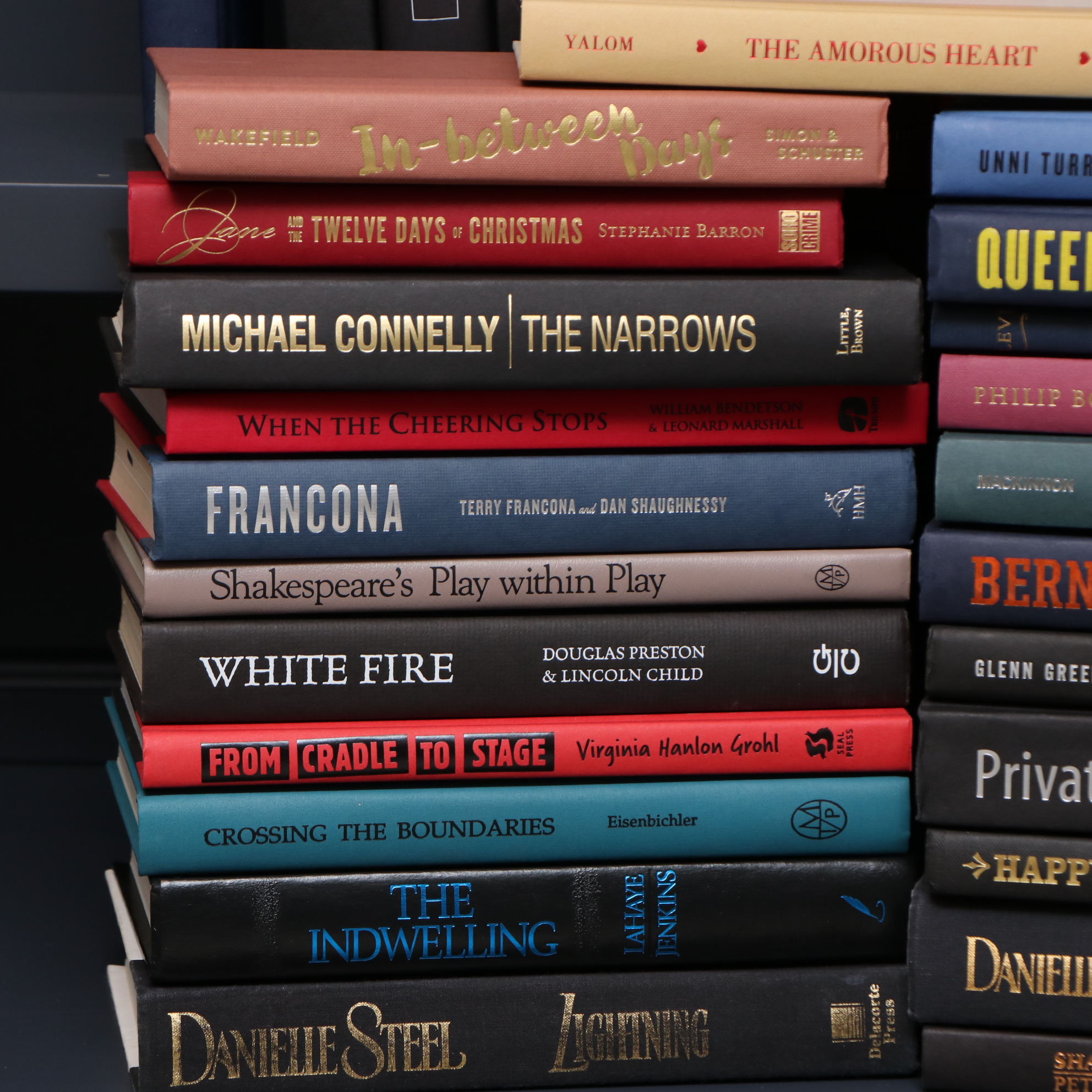 Michael Connelly "The Narrows," Dean Jensen "Queen of the Air," and More Books