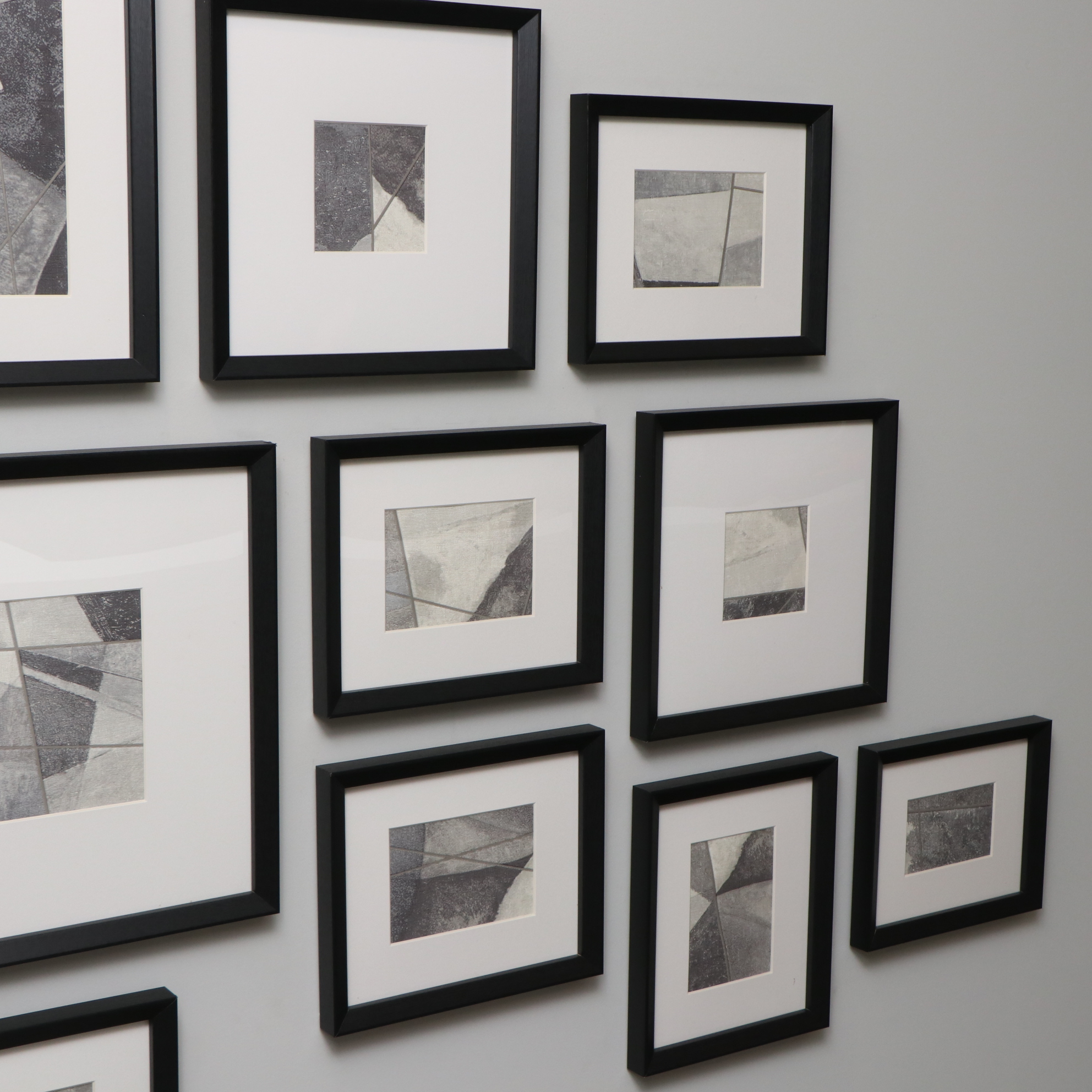 Jade 94 Contemporary Black Wood Picture Frames