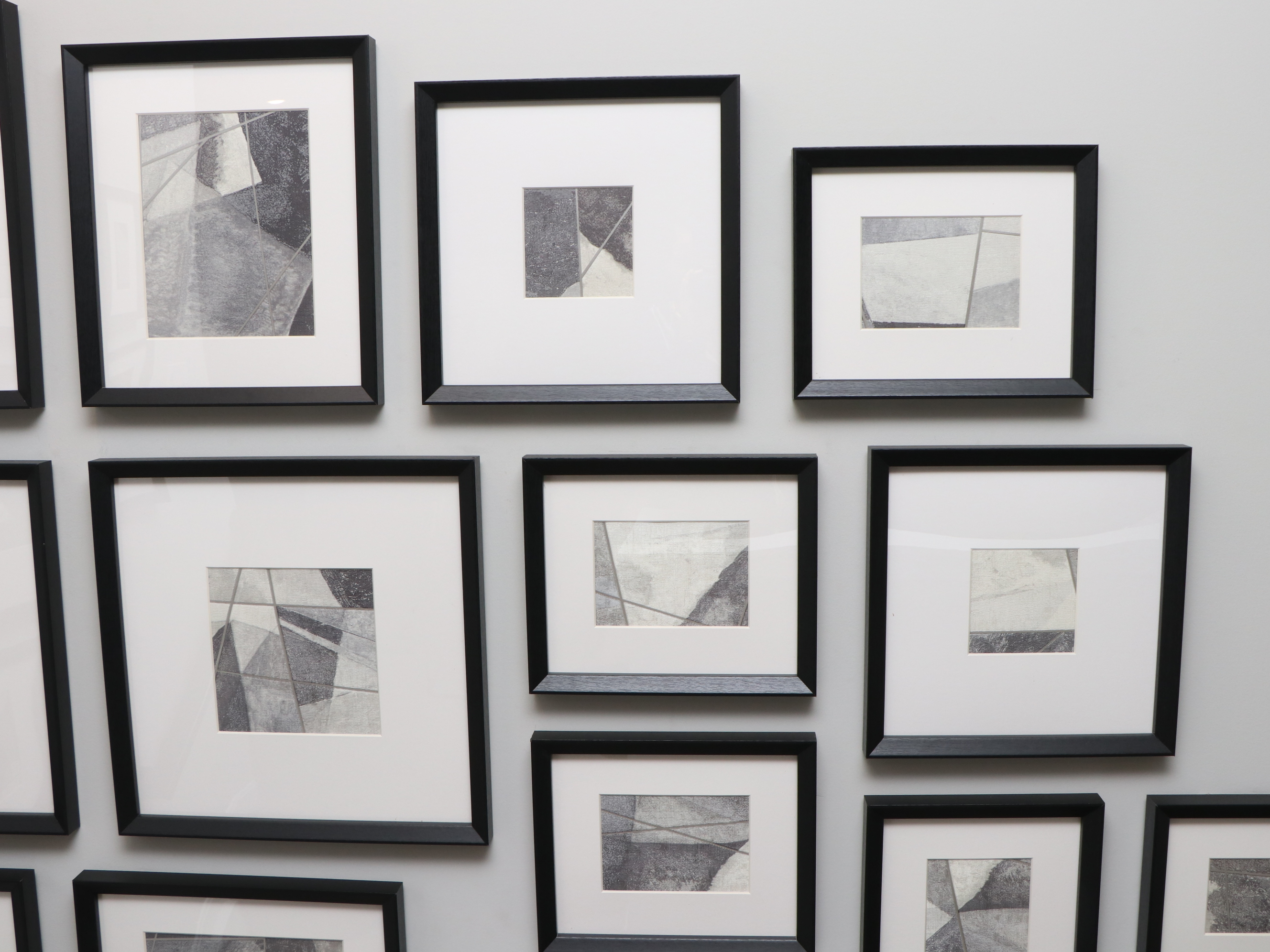 Jade 94 Contemporary Black Wood Picture Frames