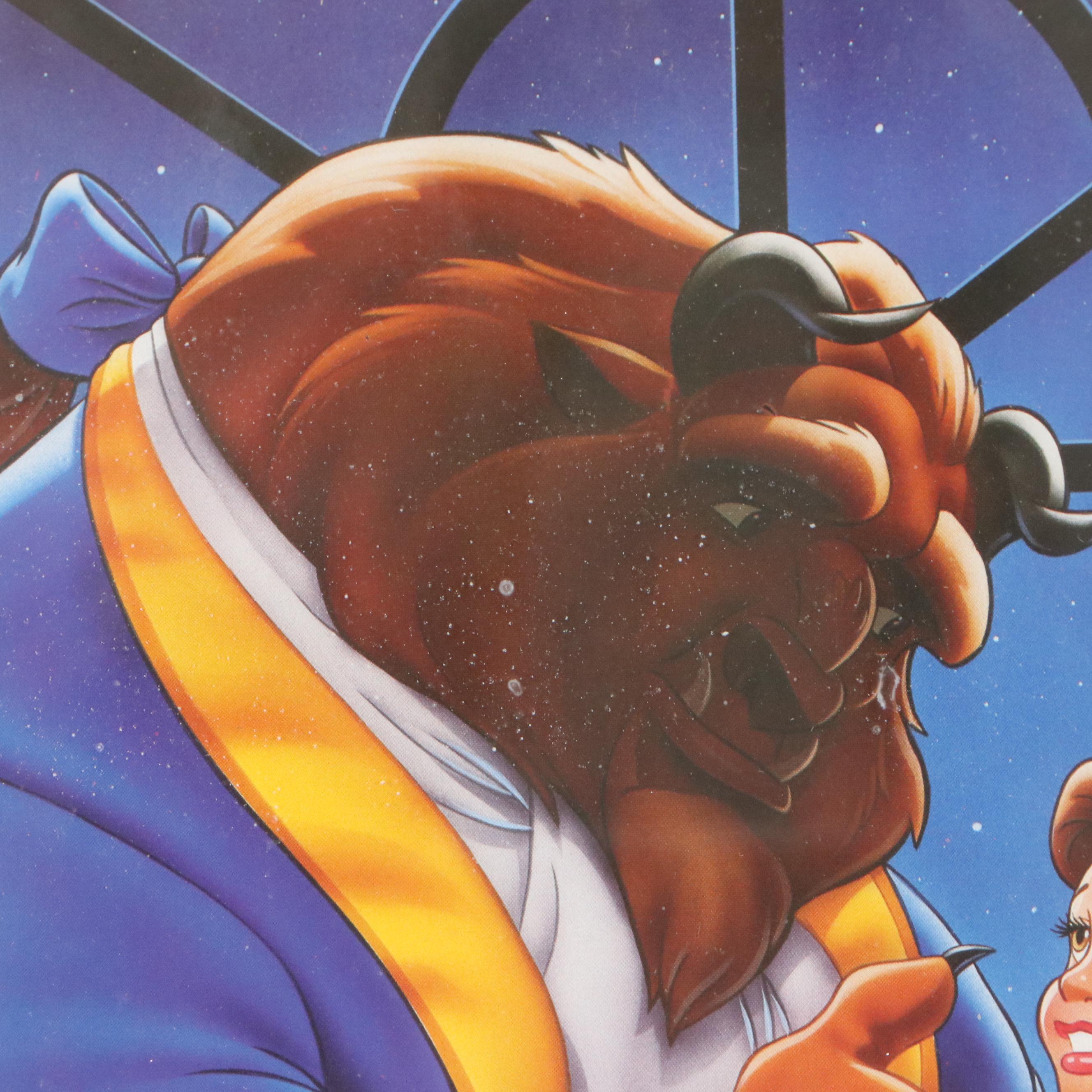 Offset Lithographs "Beauty and the Beast" and "Snow White and the Seven Dwarfs"