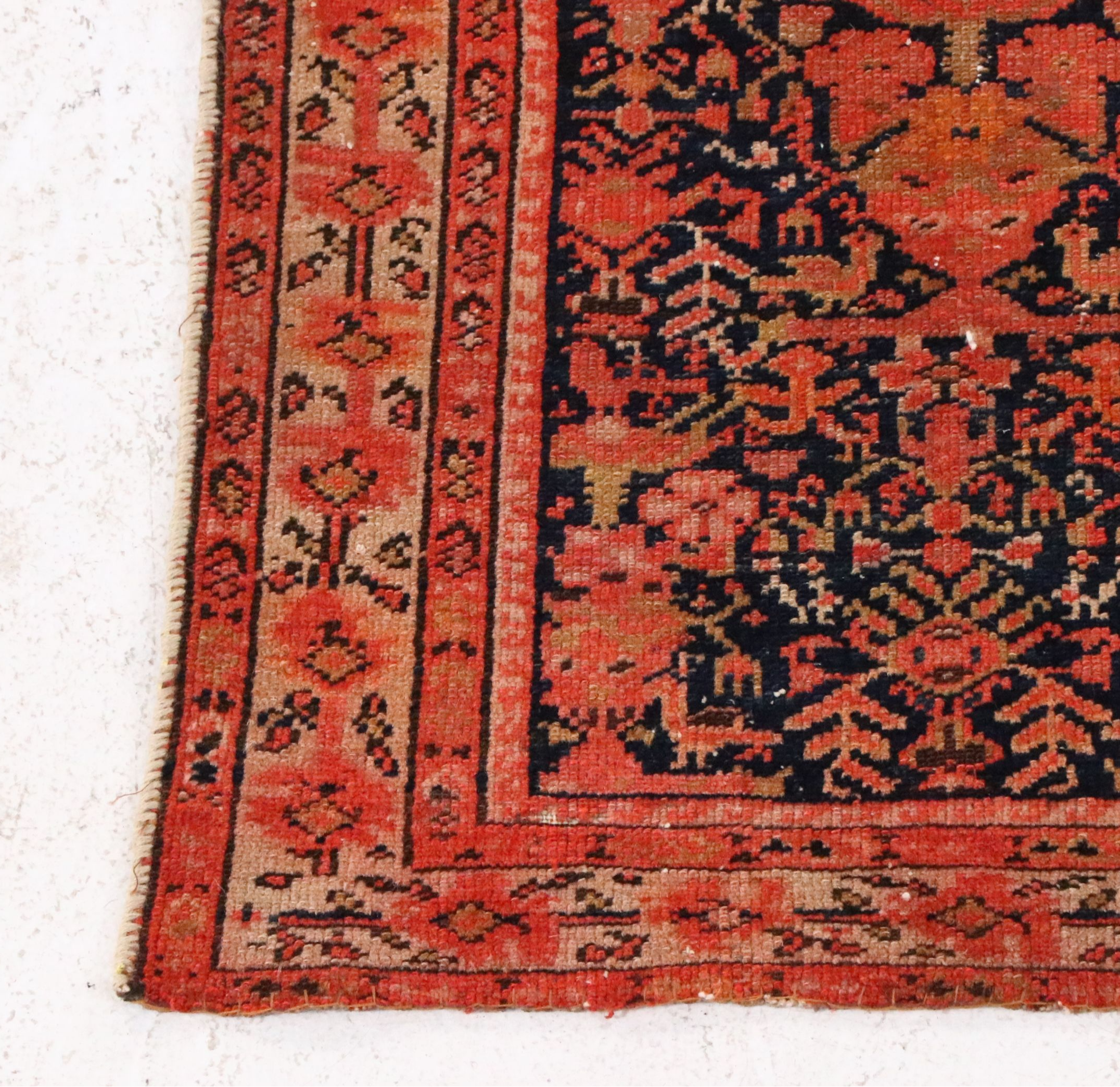3'10 x 7'3 Hand-Knotted Persian Afshar Area Rug