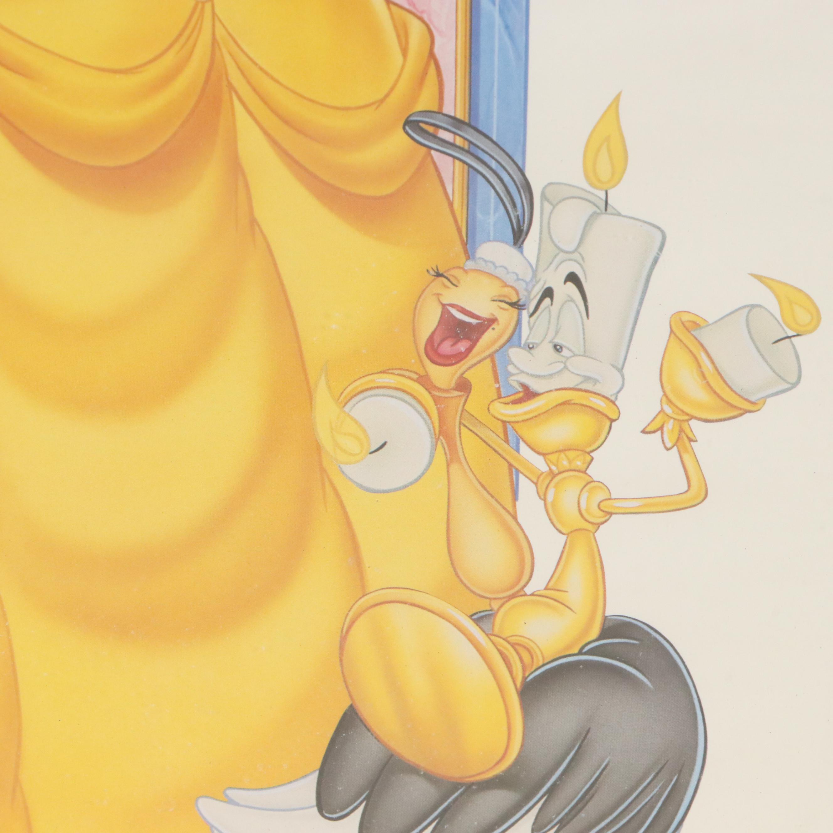 Offset Lithographs "Beauty and the Beast" and "Snow White and the Seven Dwarfs"