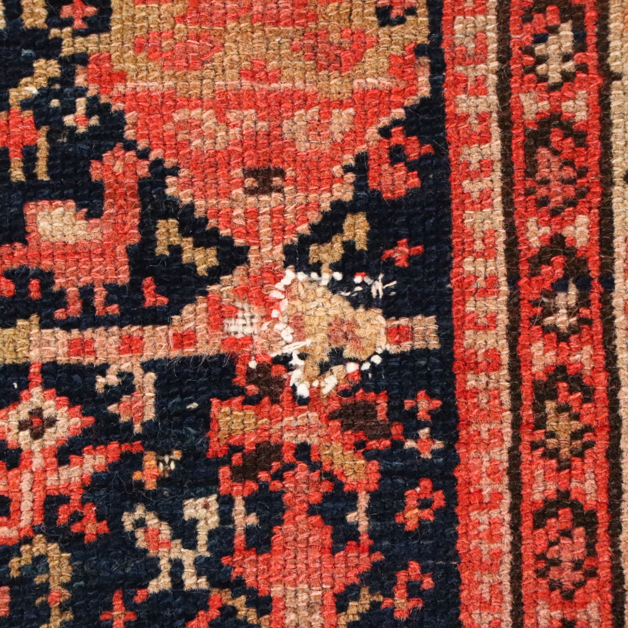 3'10 x 7'3 Hand-Knotted Persian Afshar Area Rug