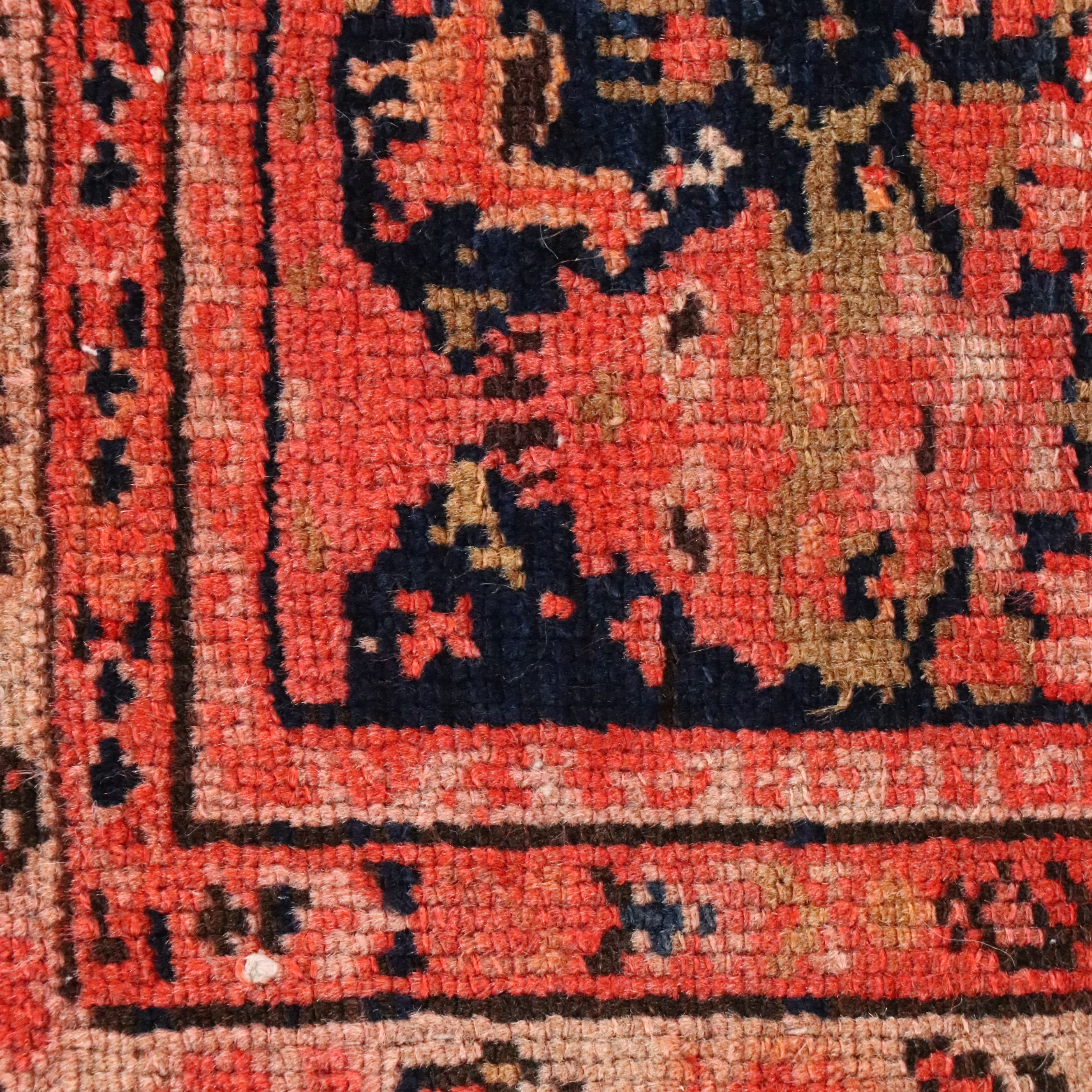 3'10 x 7'3 Hand-Knotted Persian Afshar Area Rug
