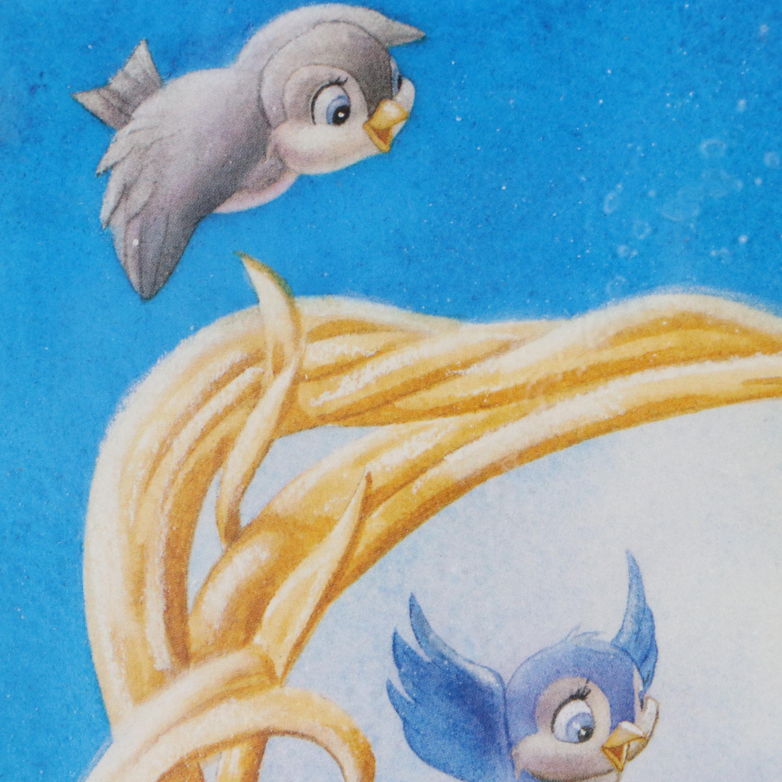 Offset Lithographs "Beauty and the Beast" and "Snow White and the Seven Dwarfs"