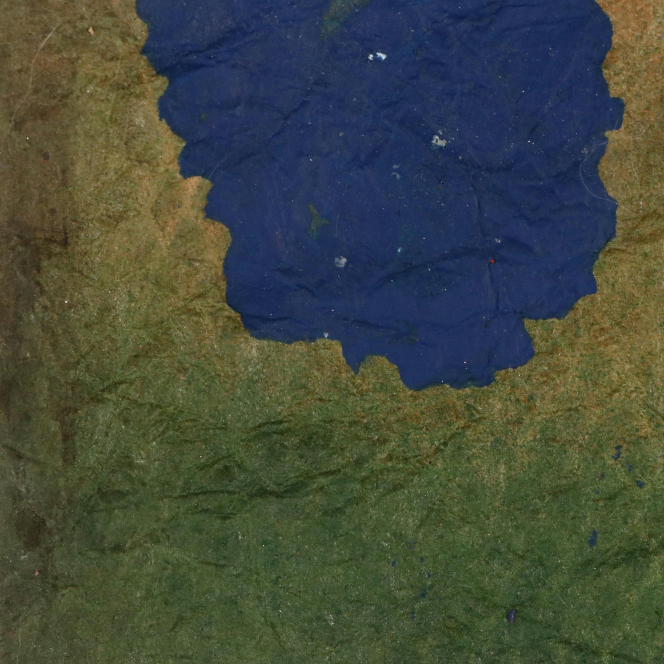 Sam Gilliam Mixed Media Abstract Painting