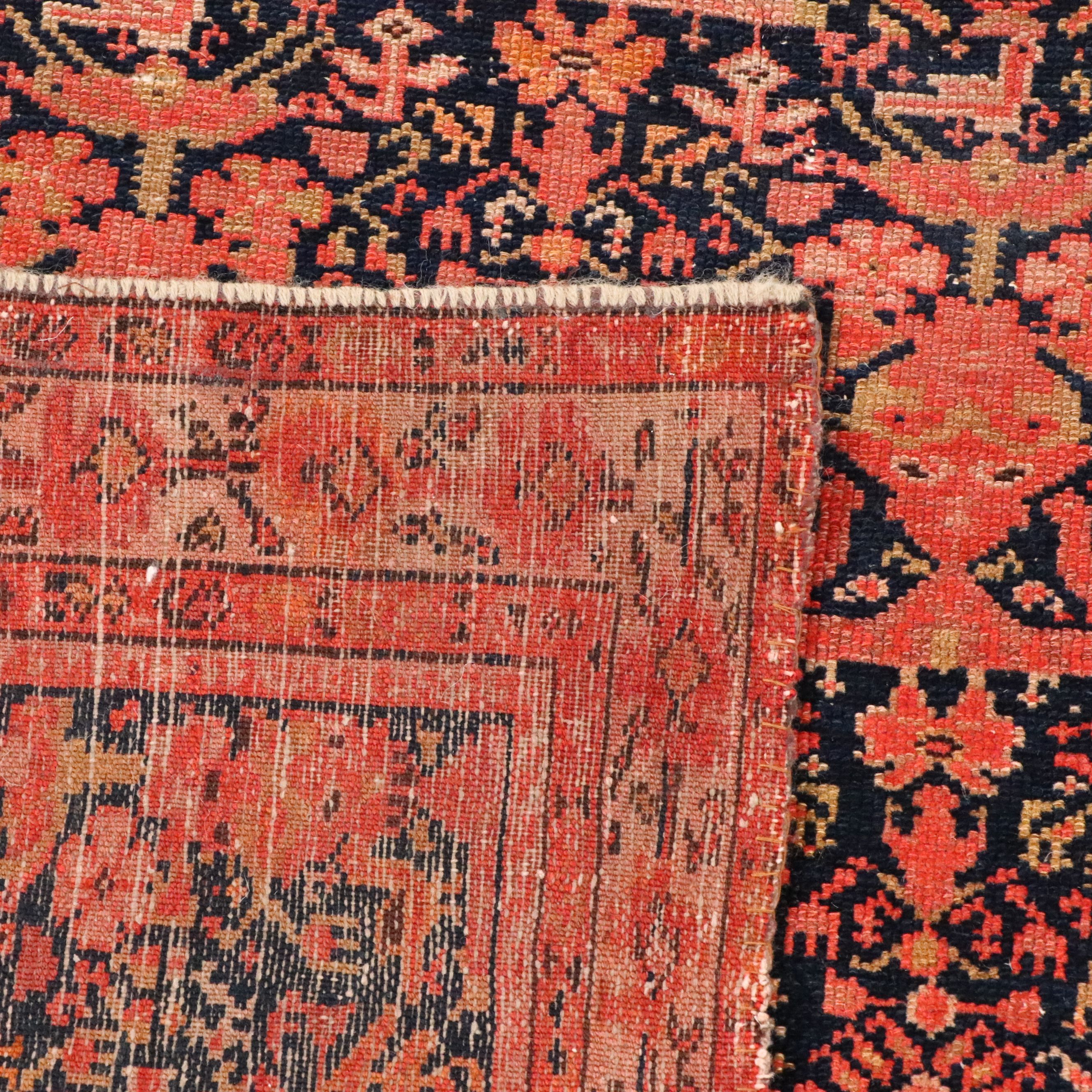 3'10 x 7'3 Hand-Knotted Persian Afshar Area Rug