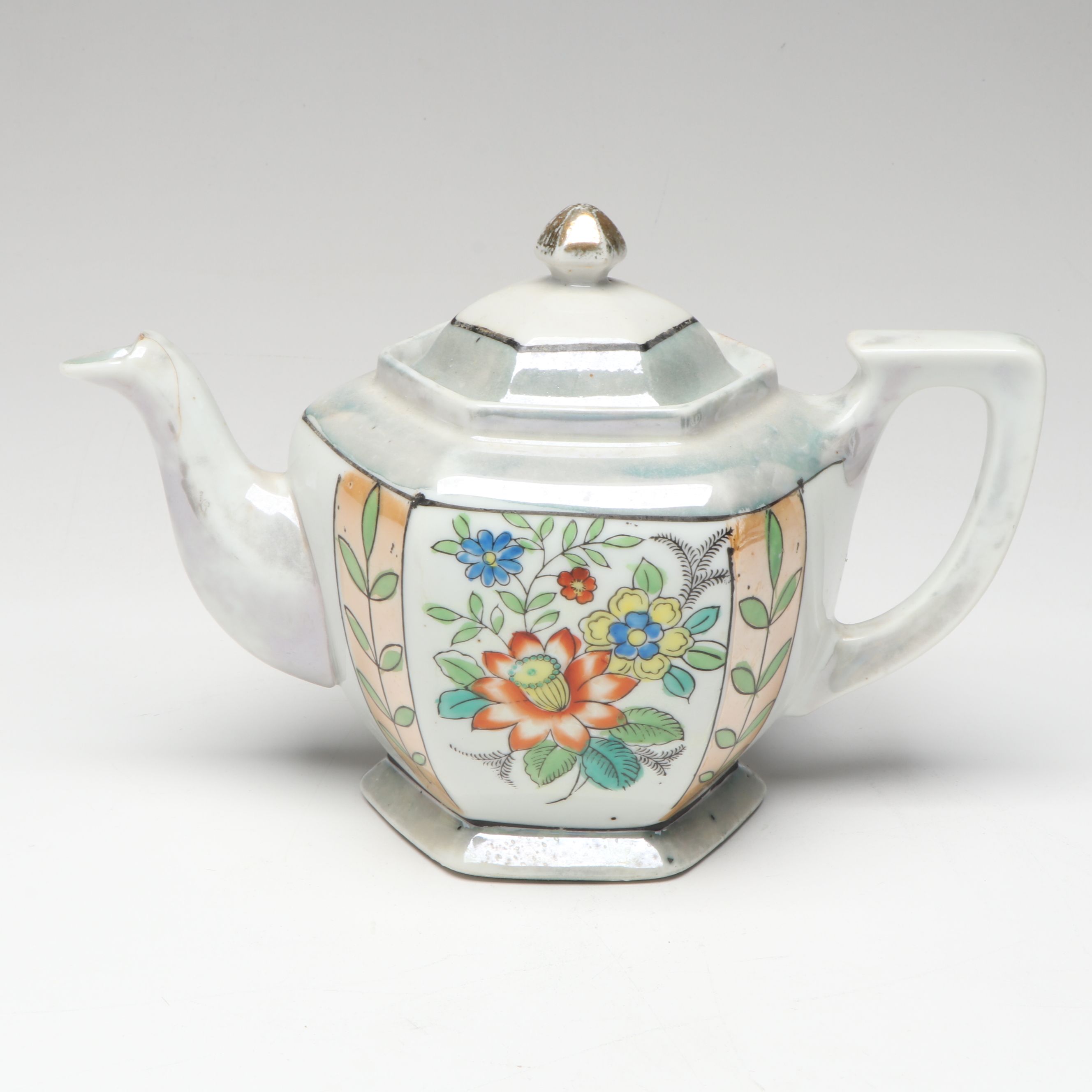 Laurel Burch for Ganz "Tea for One" and Other Ceramic Teapots