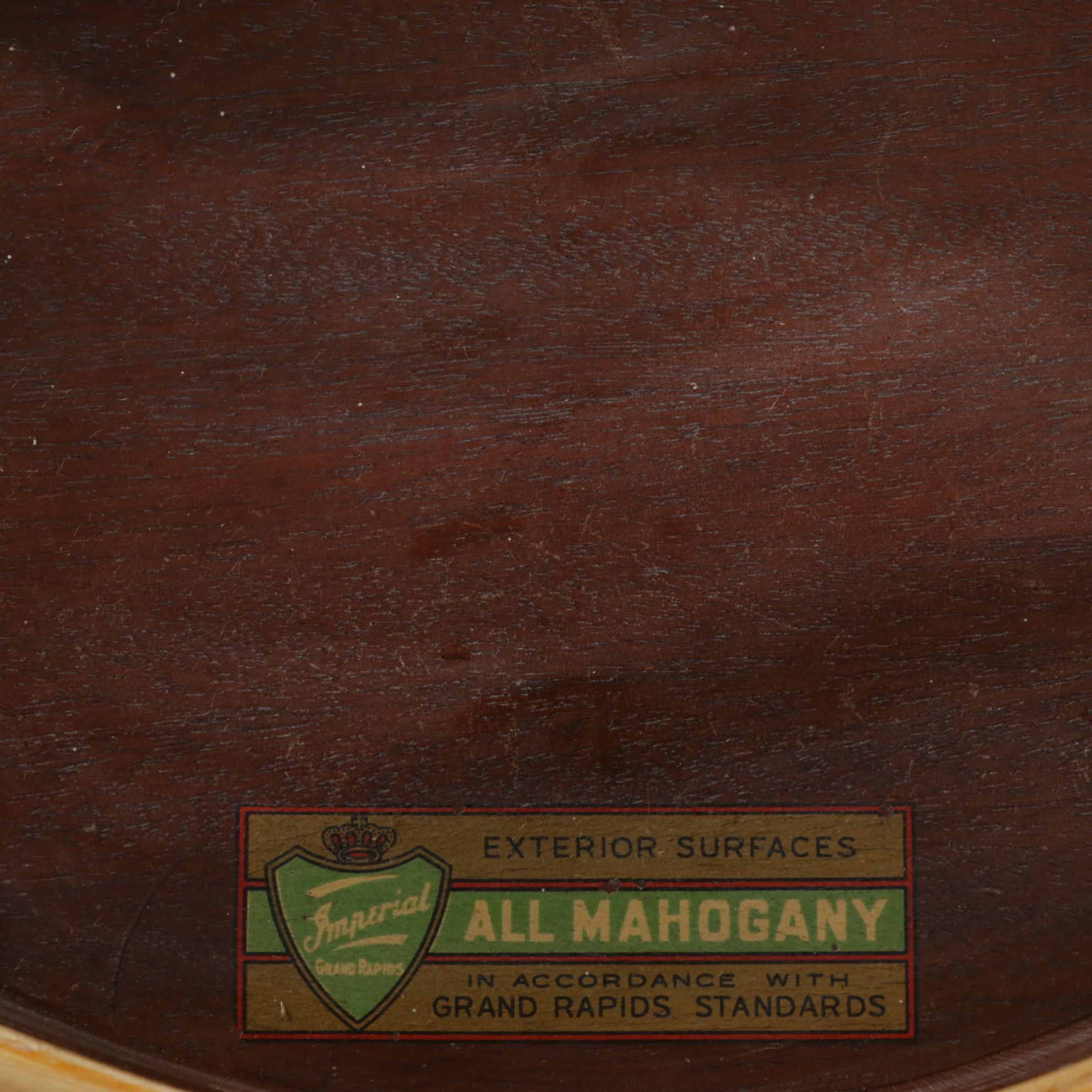 Imperial Furniture Painted Mahogany French Provincial Style Nightstand