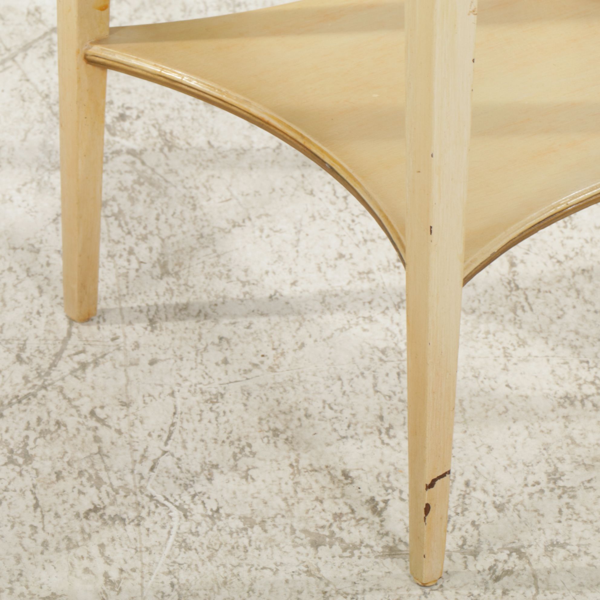 Imperial Furniture Painted Mahogany French Provincial Style Nightstand