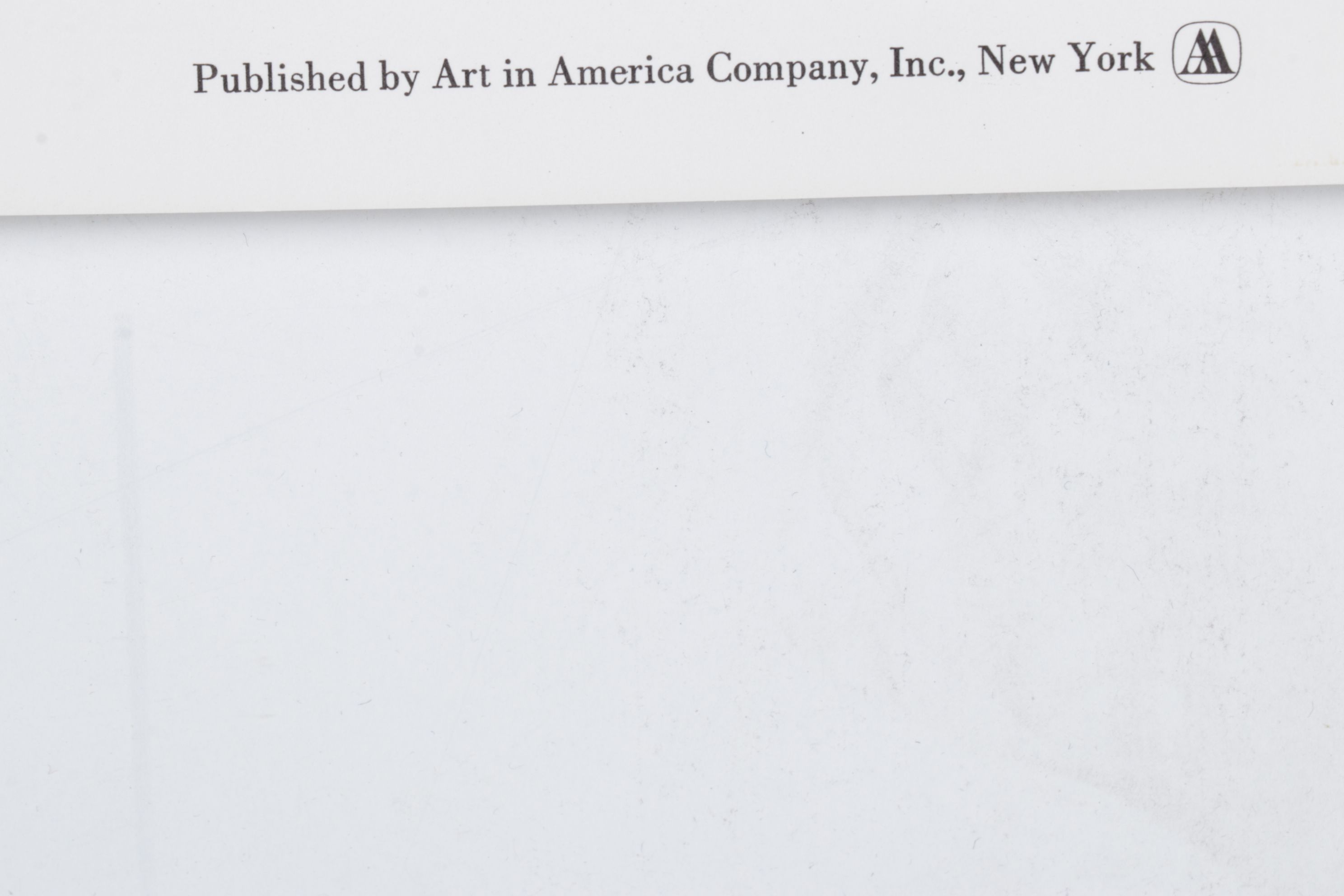 Grandma Moses Offset Lithograph "Mary and the Little Lamb," 1948