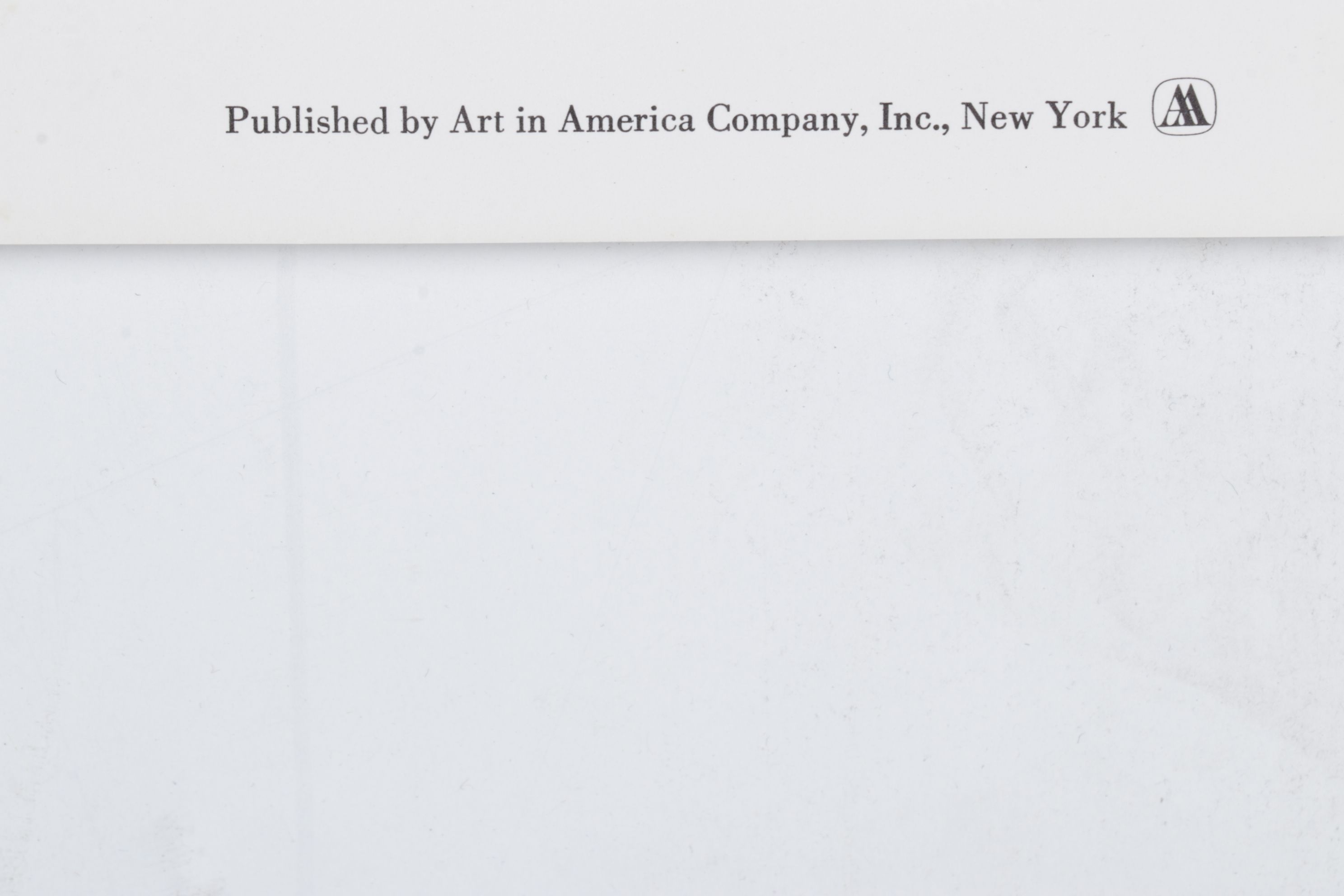 Grandma Moses Offset Ligthograph "Thunderstorm," 1951