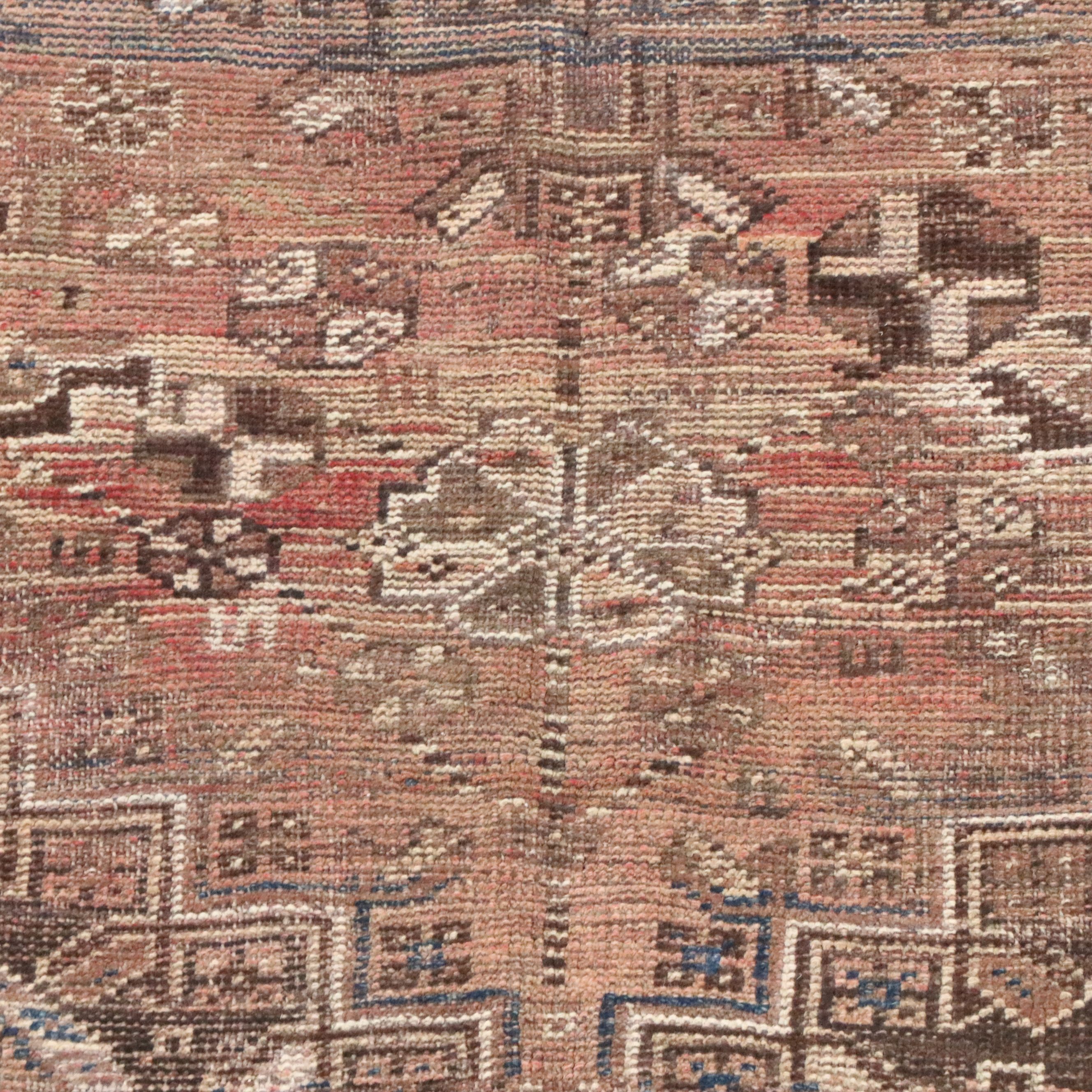 4'8 x 8' Hand-Knotted Persian Bakhshayesh Style Area Rug