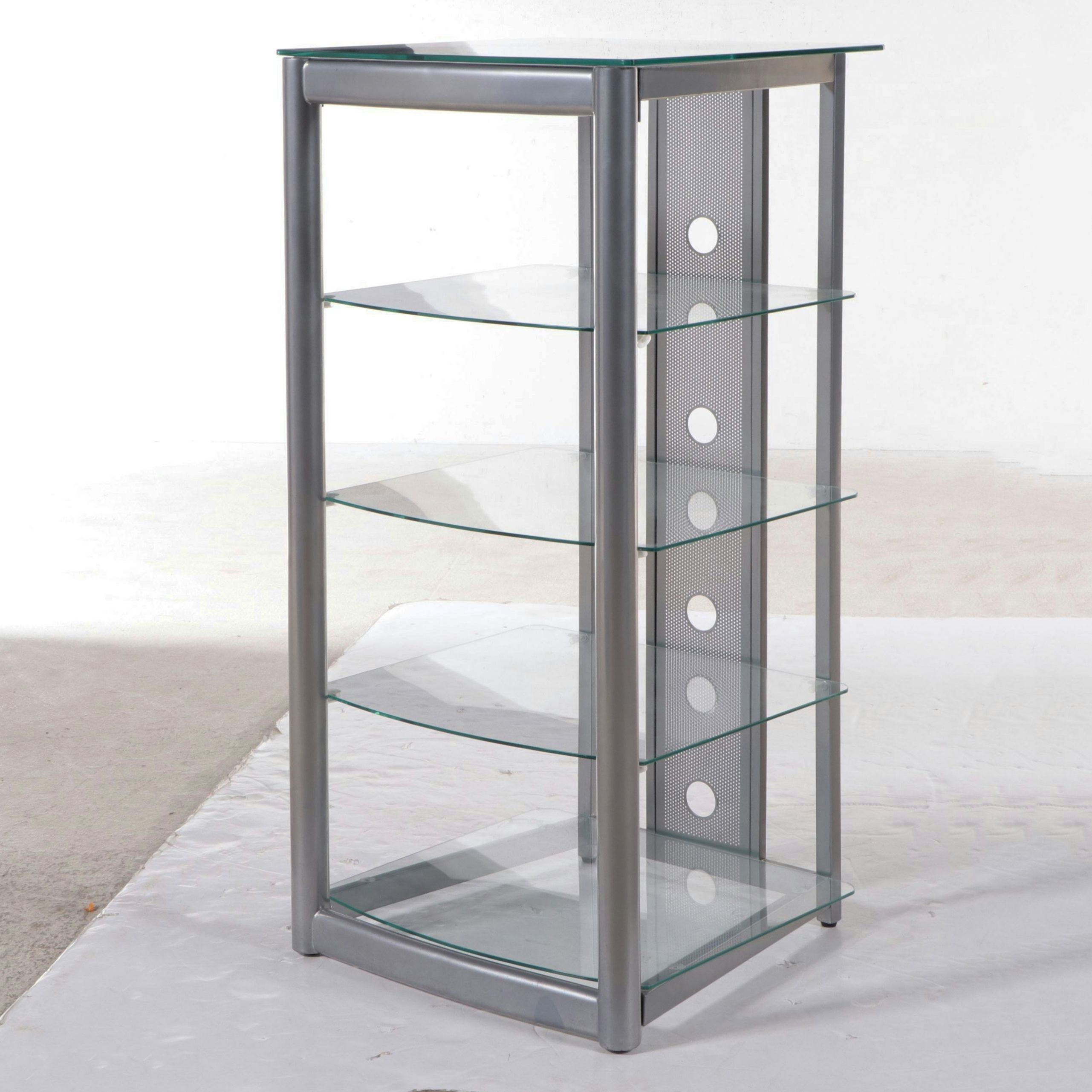 Powell Metal Display Cabinet