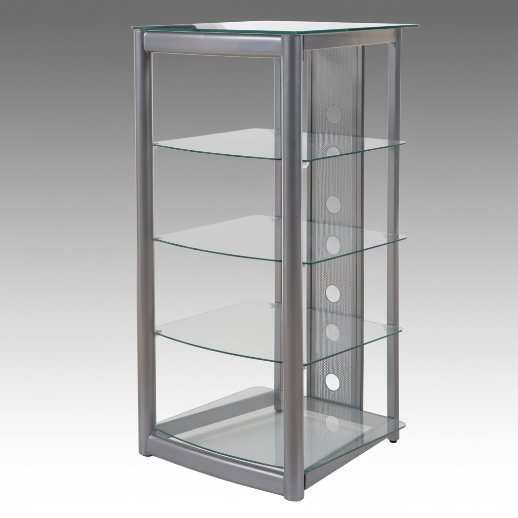 Powell Metal Display Cabinet