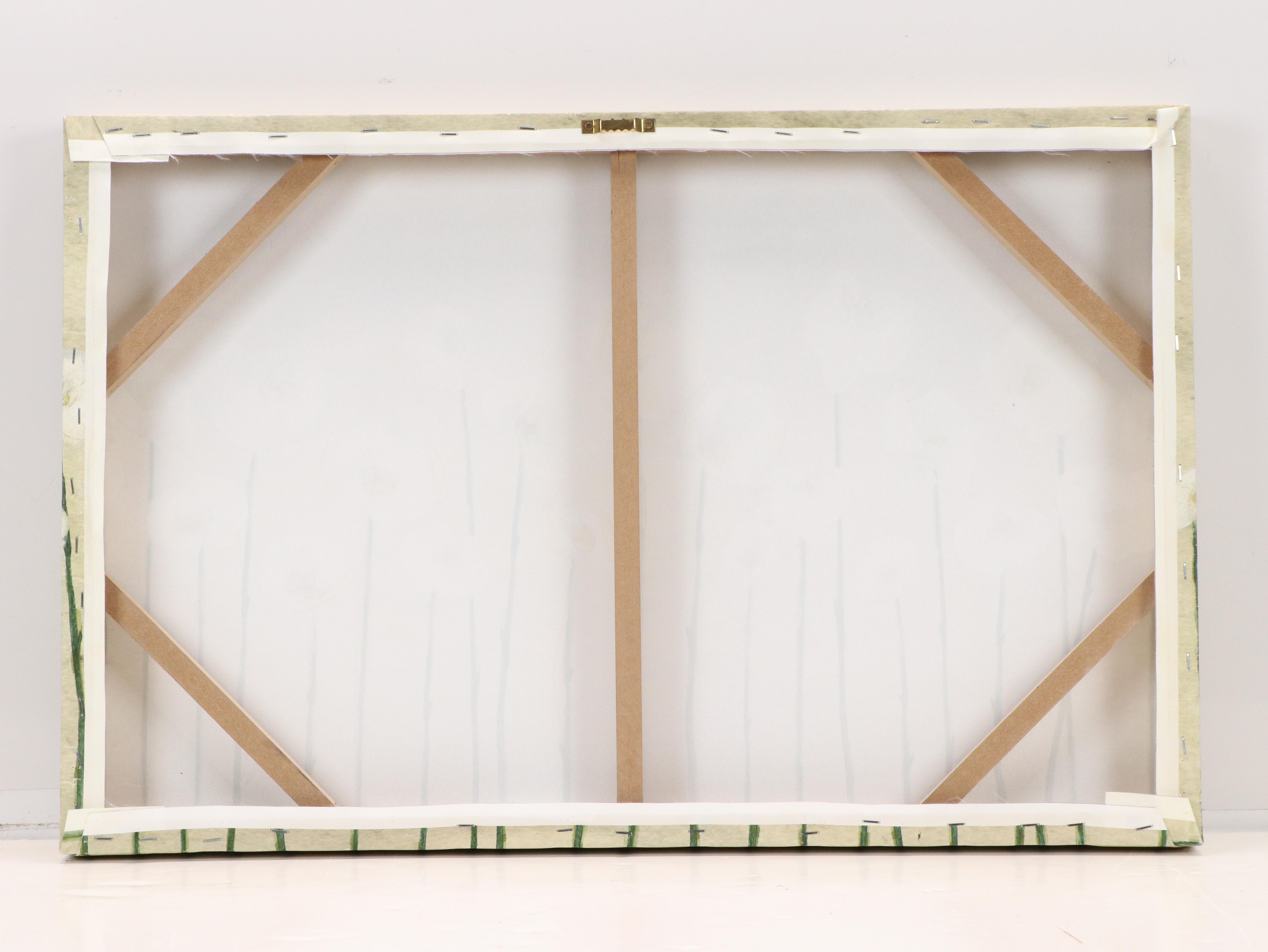 Embellished Giclée of Stylized Flowers, 2016