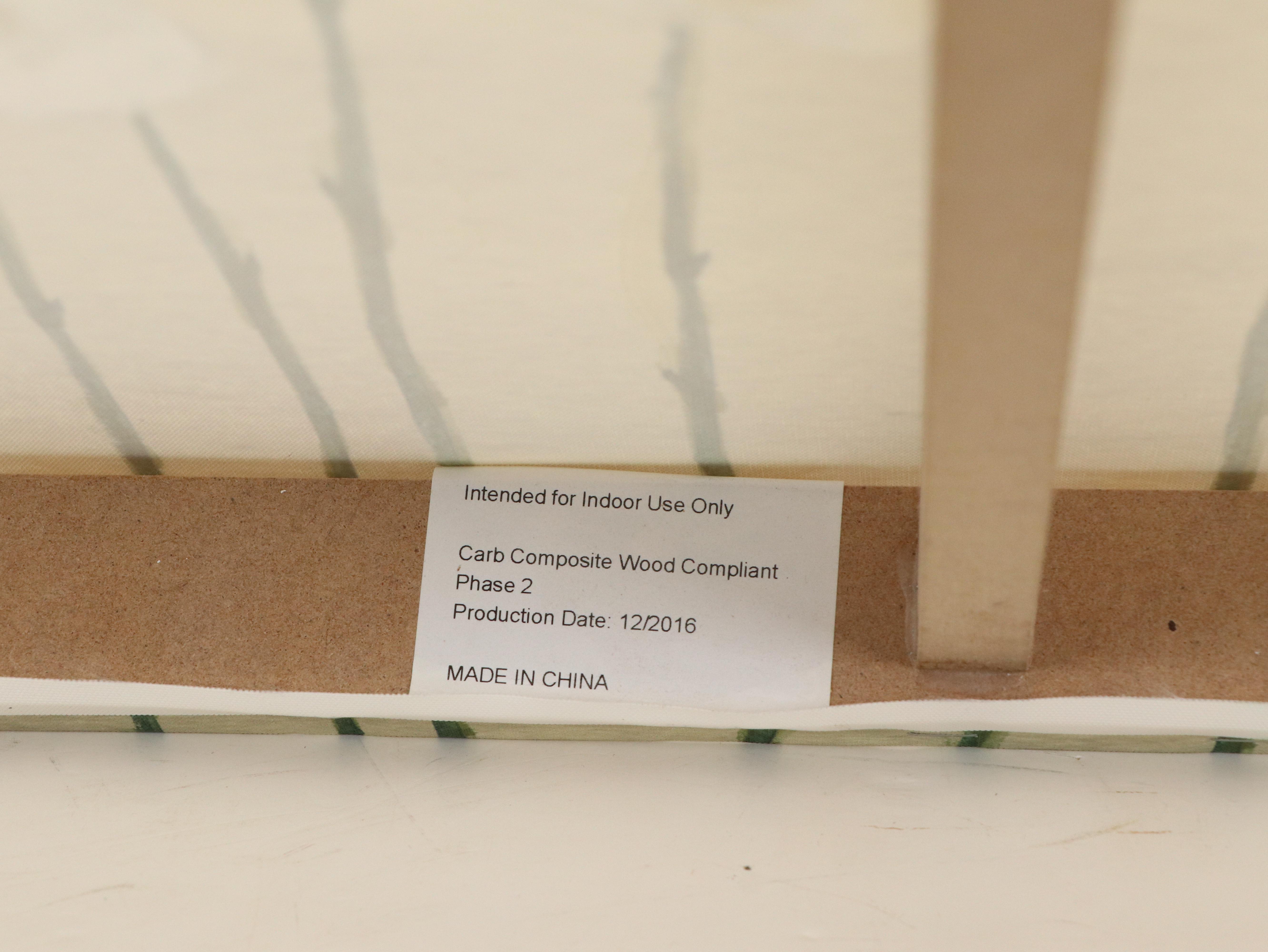 Embellished Giclée of Stylized Flowers, 2016