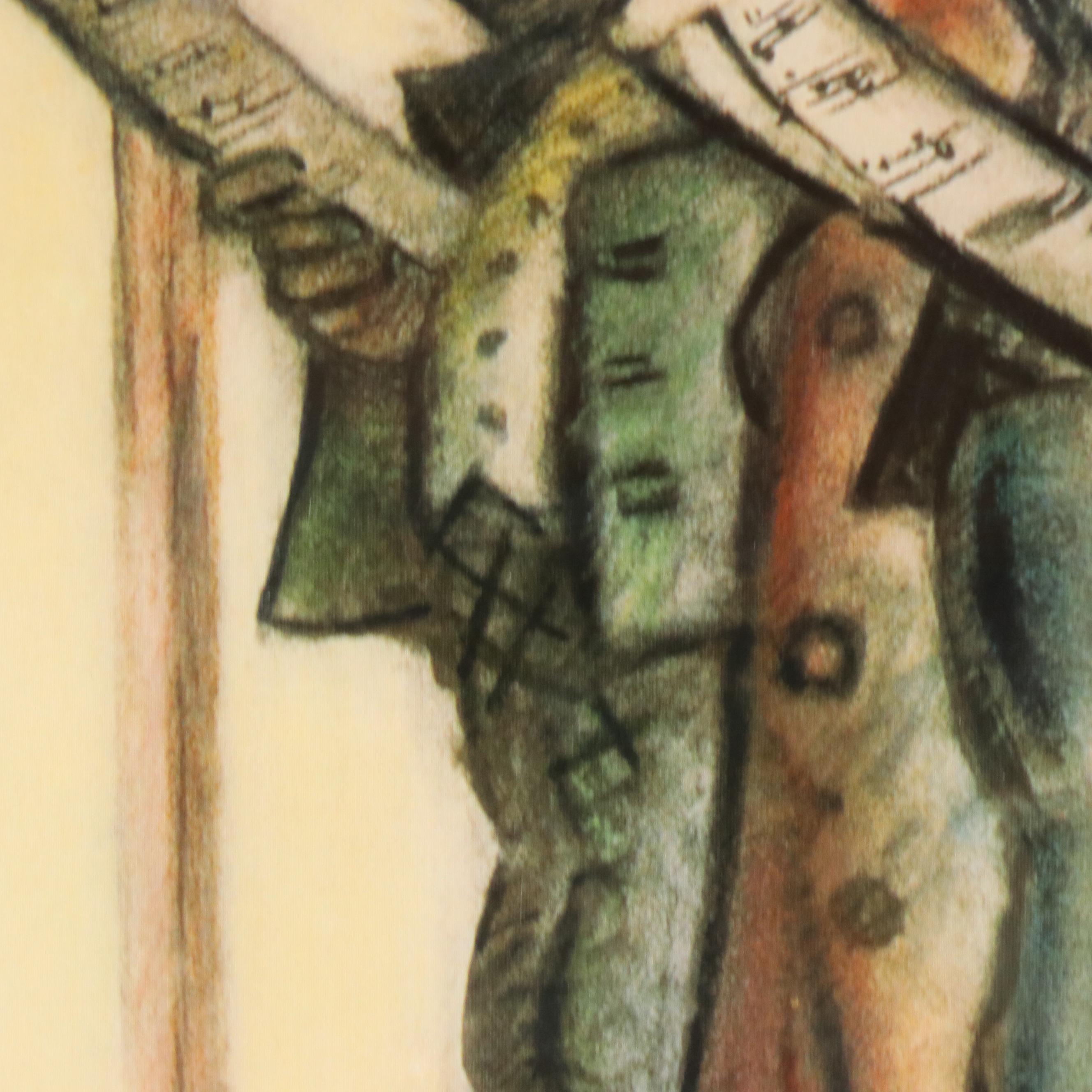 After M.I. Hummel Offset Lithographs of Caroling Boys and Little Girls Embracing