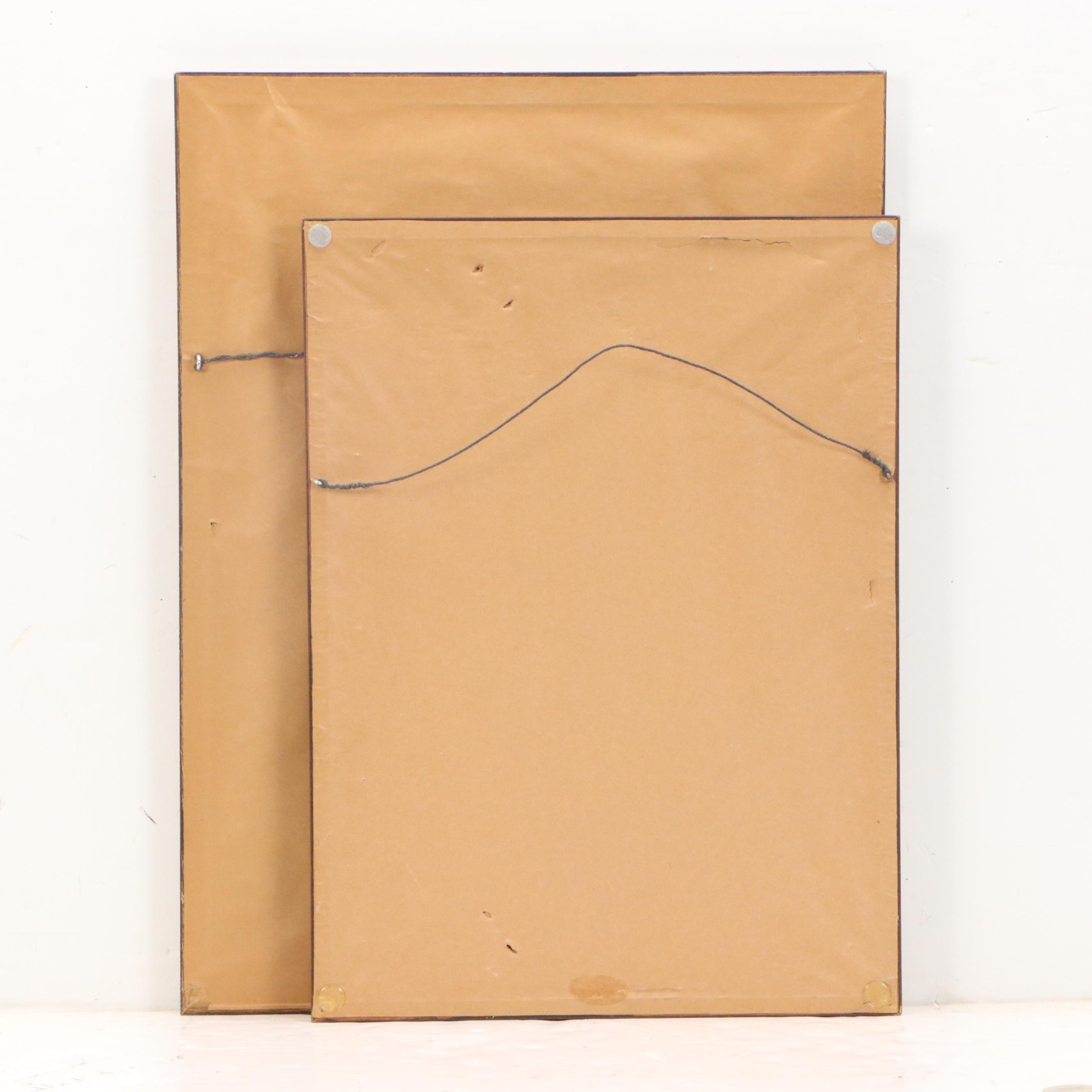 After M.I. Hummel Offset Lithographs of Caroling Boys and Little Girls Embracing