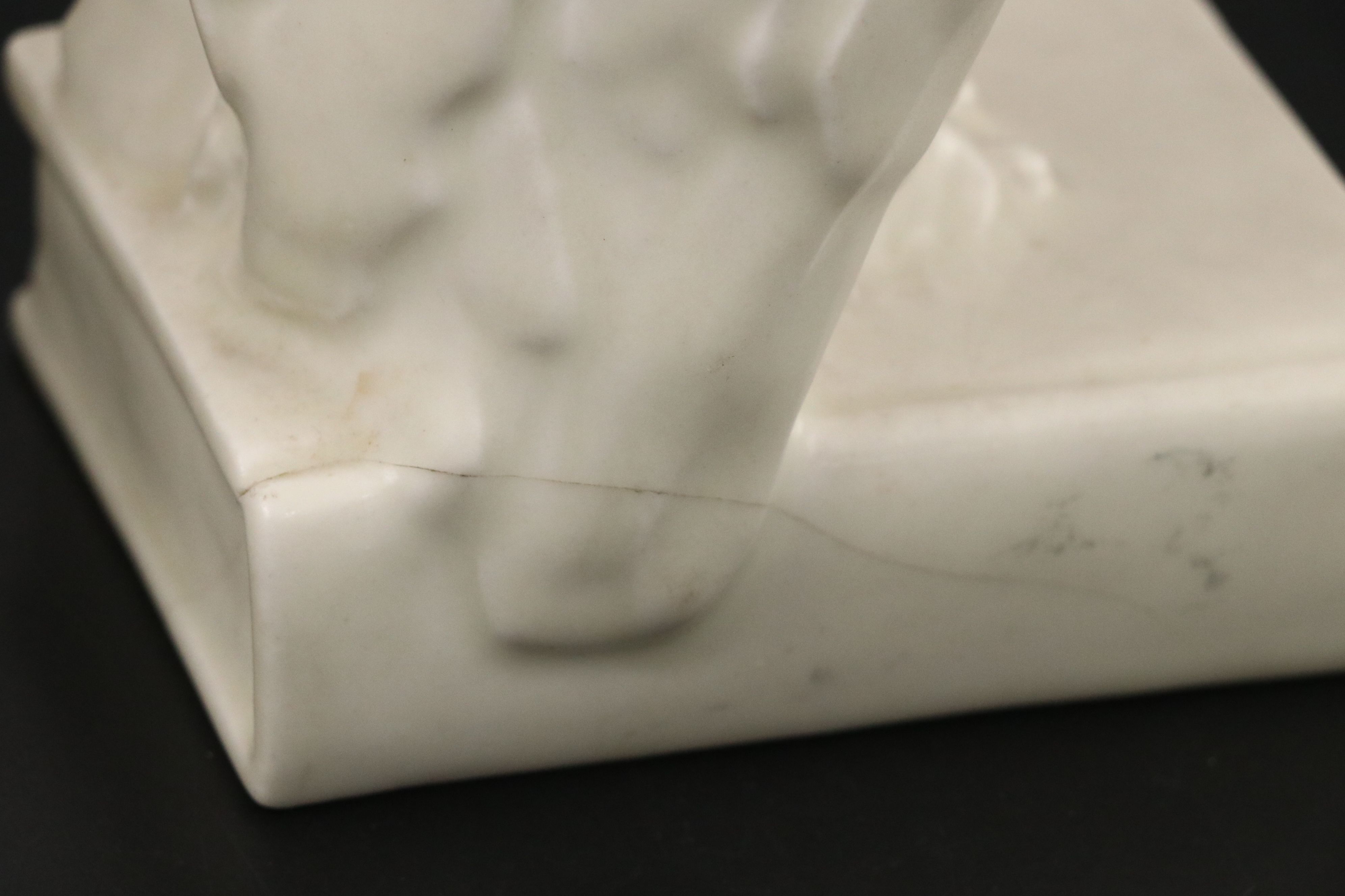 Rookwood Pottery White Ceramic Owl Bookends, 1941