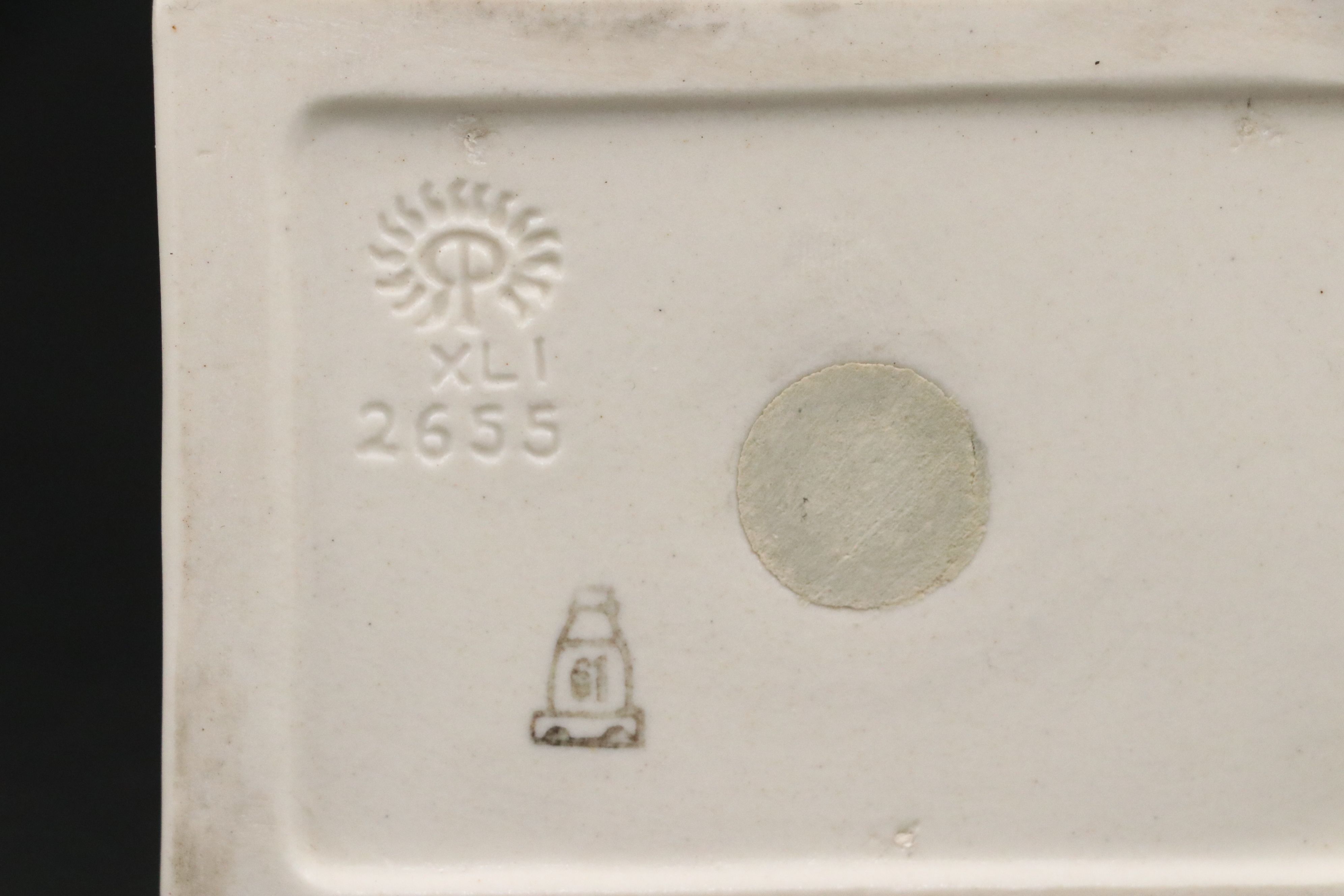 Rookwood Pottery White Ceramic Owl Bookends, 1941