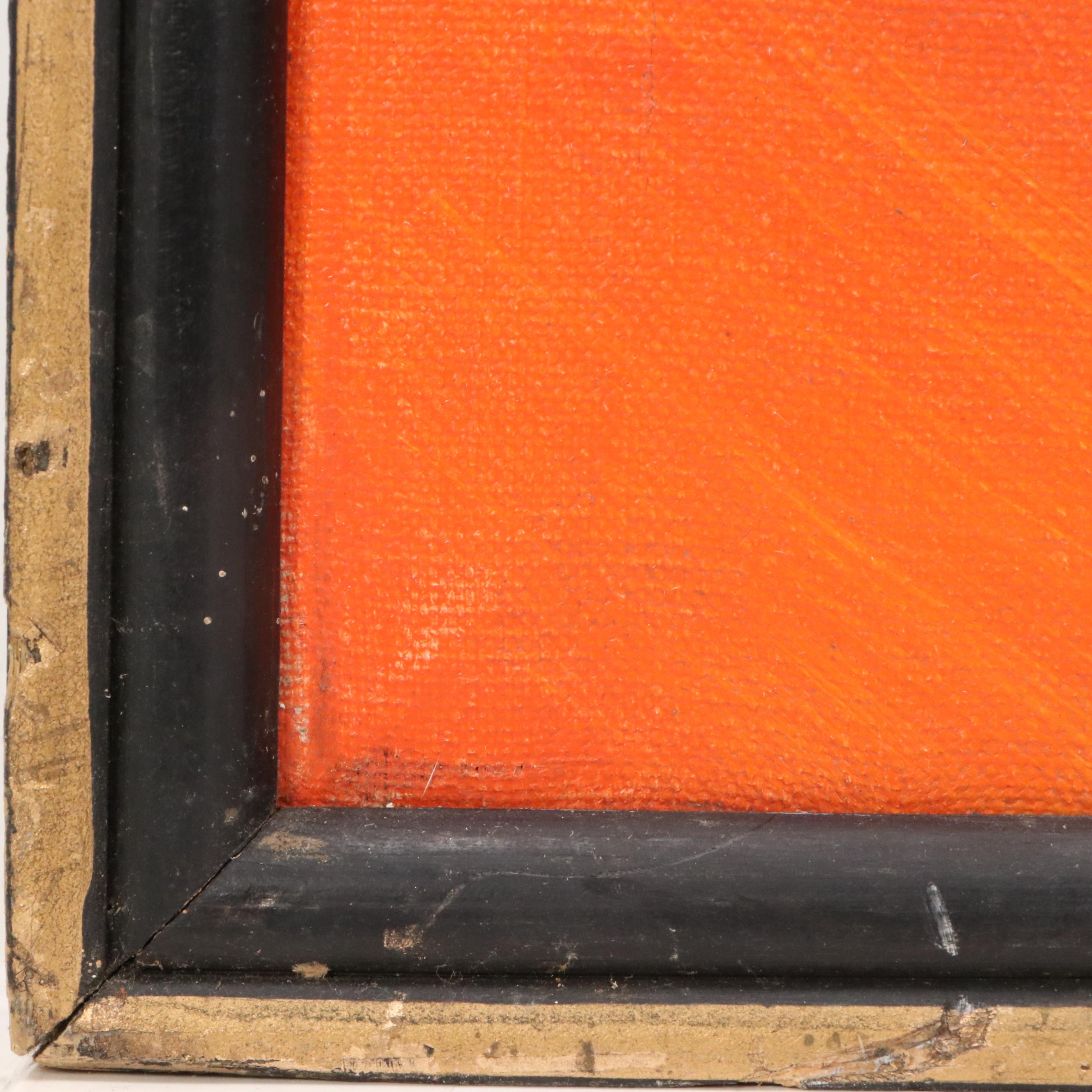 C. Roberts Acrylic Painting of Pair of Owls in Tree, Mid to Late 20th C.