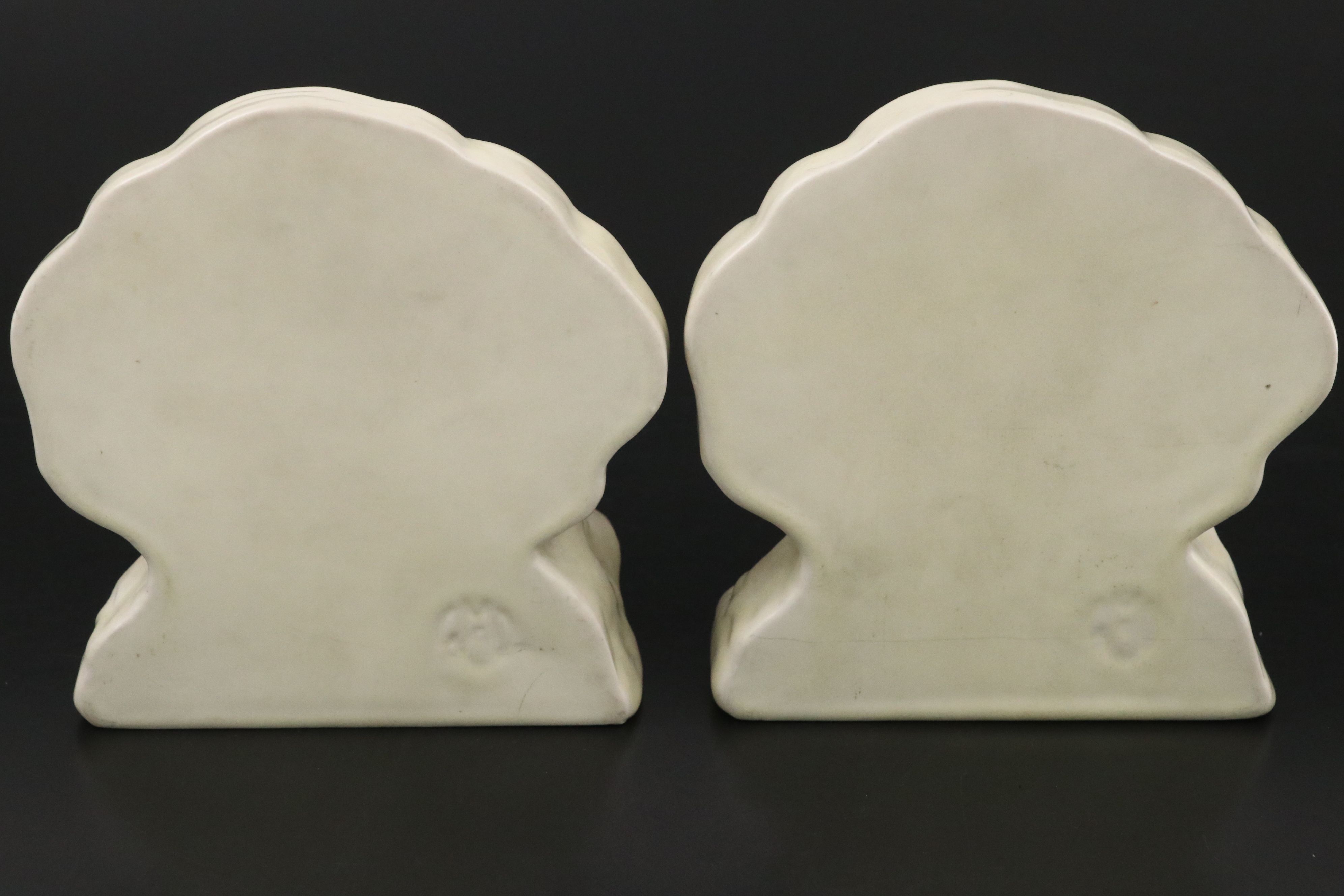 William Purcell McDonald for Rookwood Pottery Ship Bookend, 1925