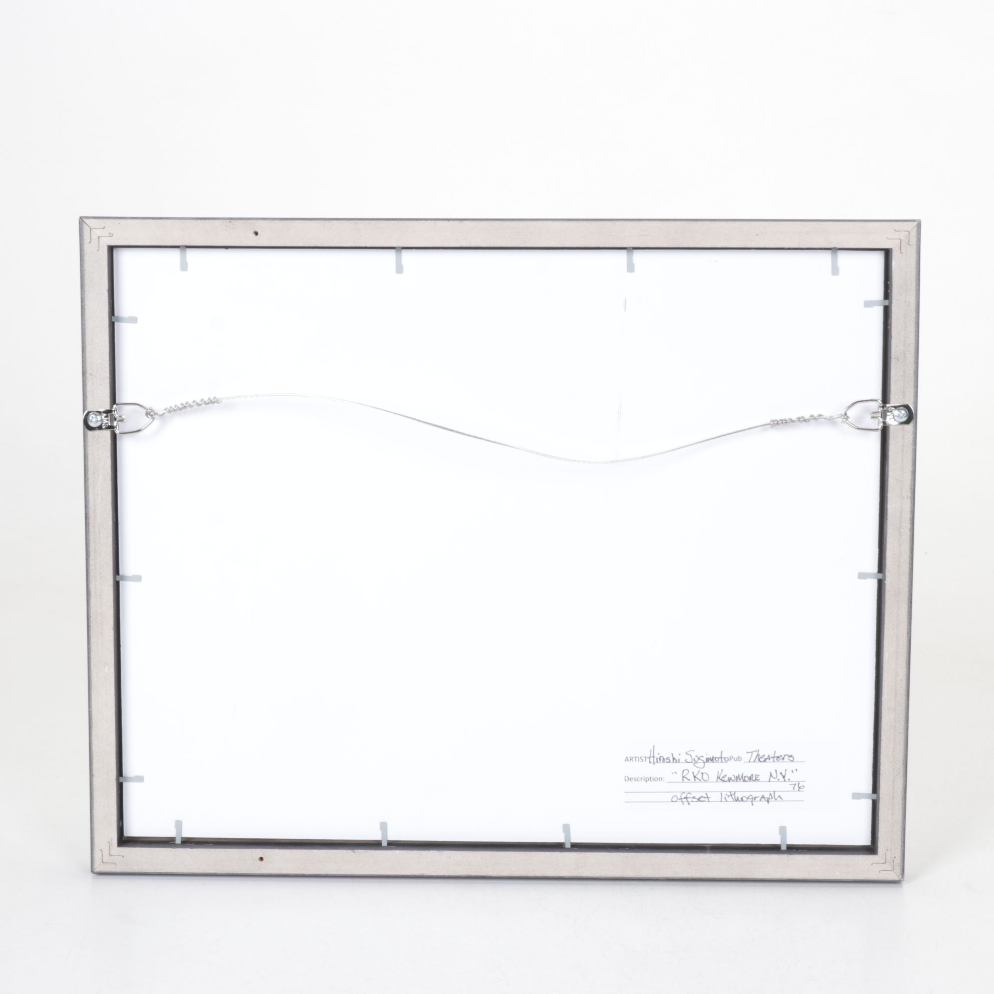 Hiroshi Sugimoto Offset Lithograph "R.K.O. Kenmore, New York"