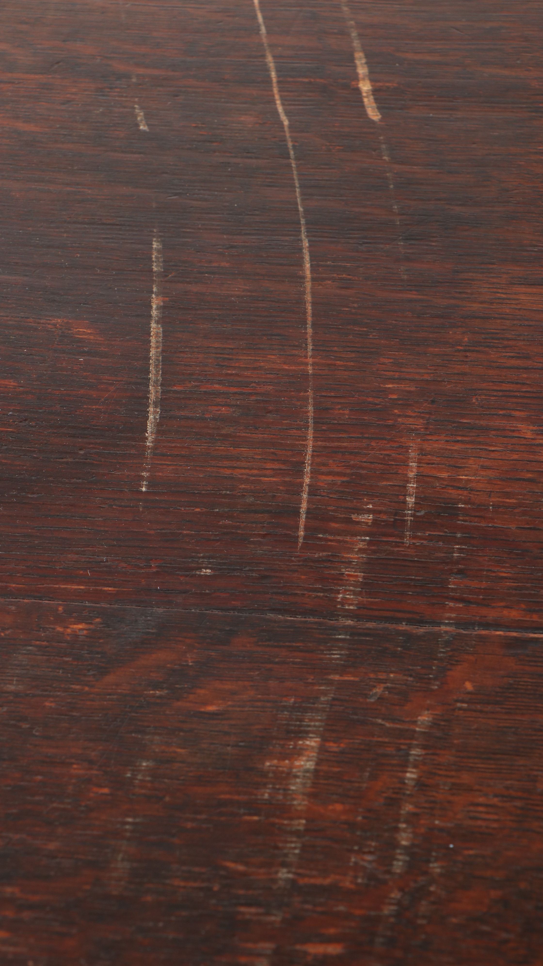 Anglo-Irish Carved Oak Lowboy, 18th to Early 19th Century