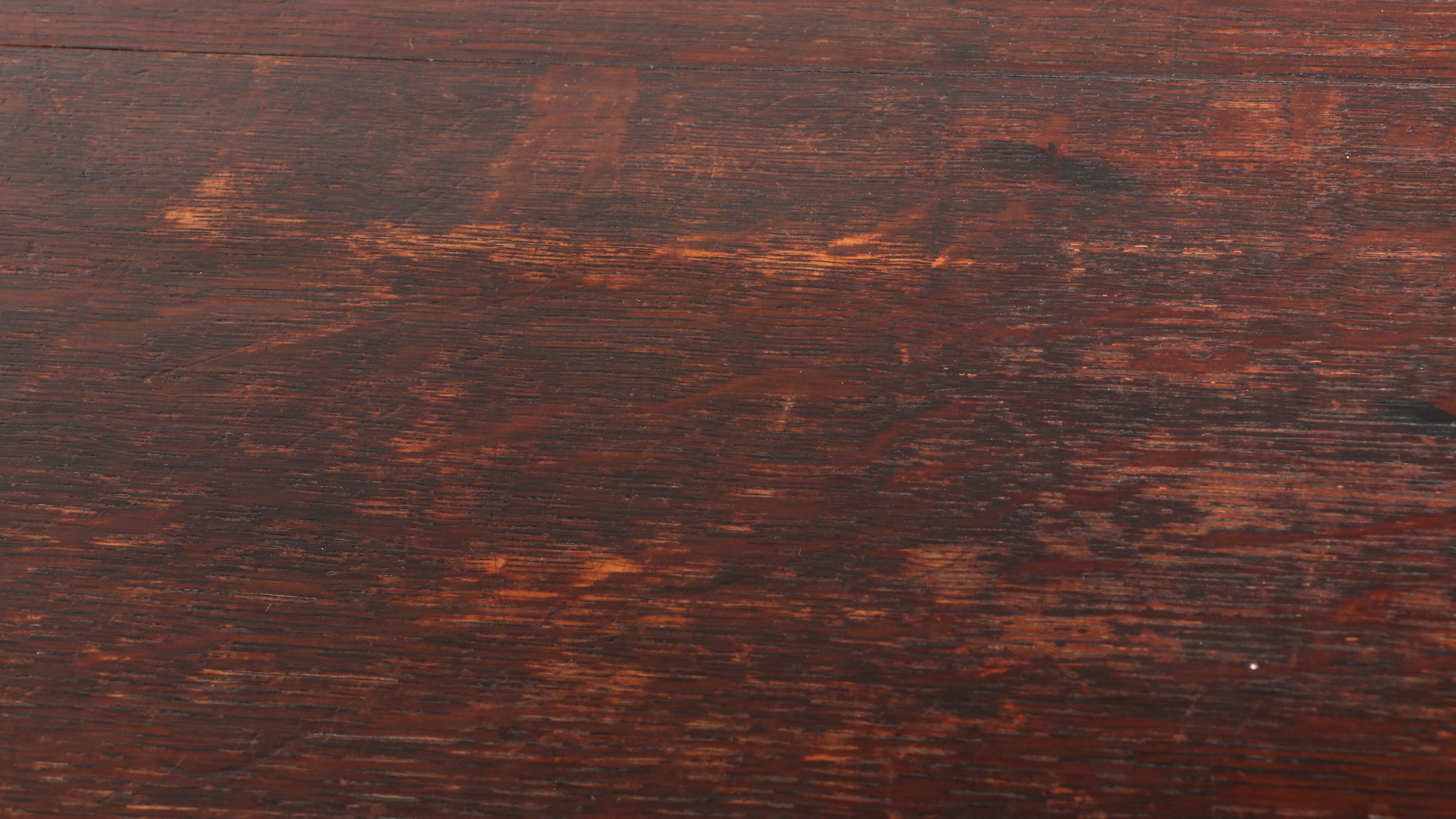 Anglo-Irish Carved Oak Lowboy, 18th to Early 19th Century