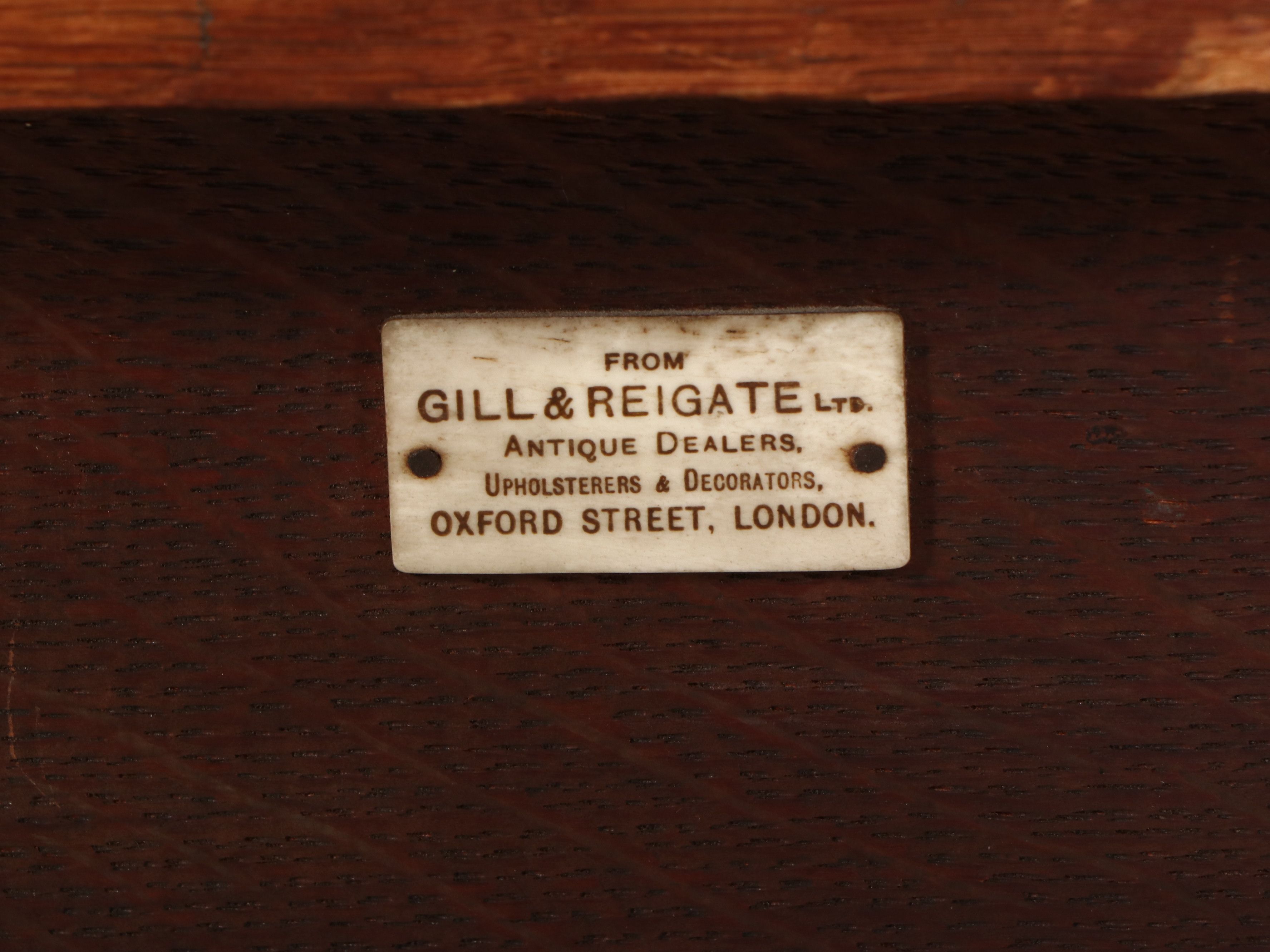 Anglo-Irish Carved Oak Lowboy, 18th to Early 19th Century