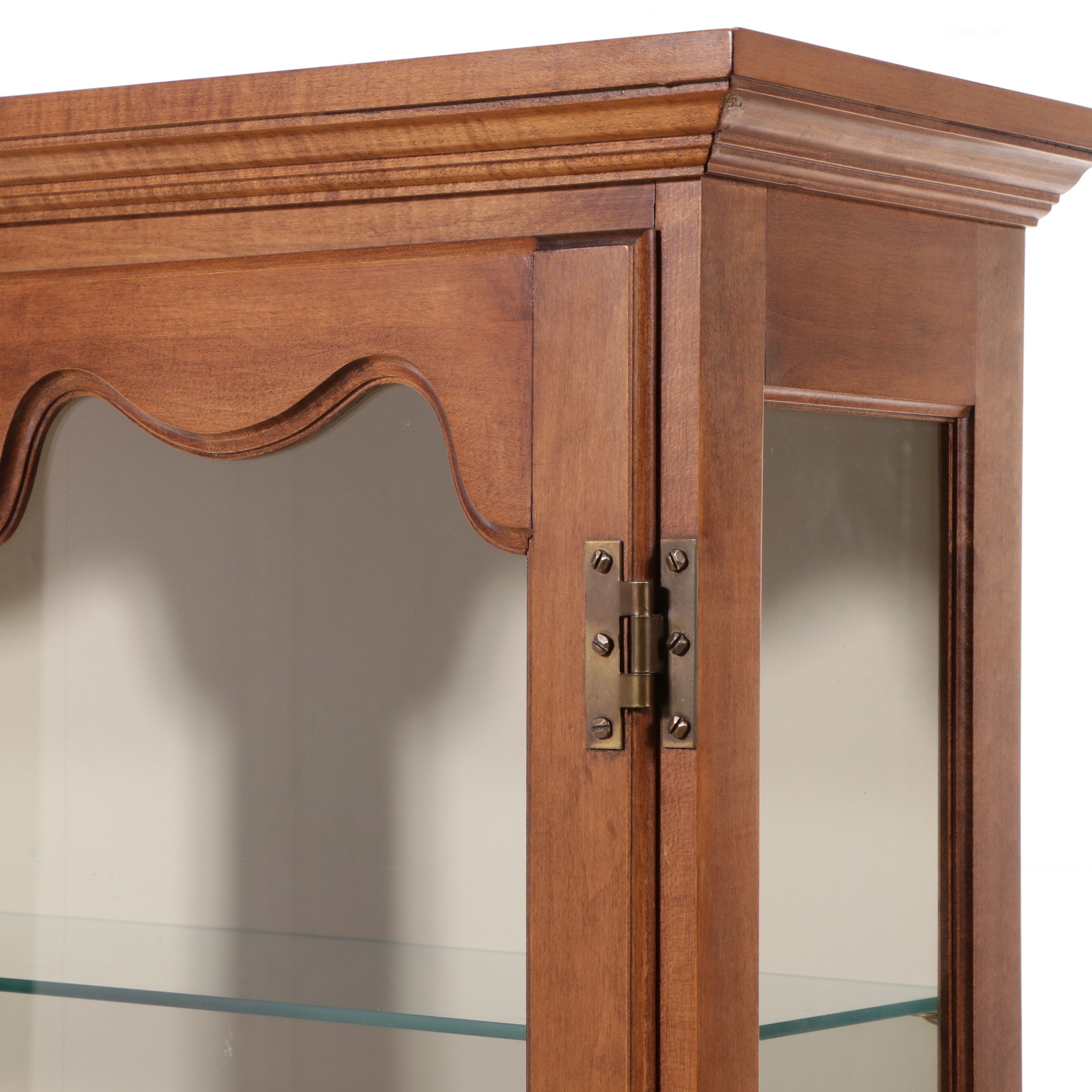 Young Republic American Colonial Style Maple Hutch