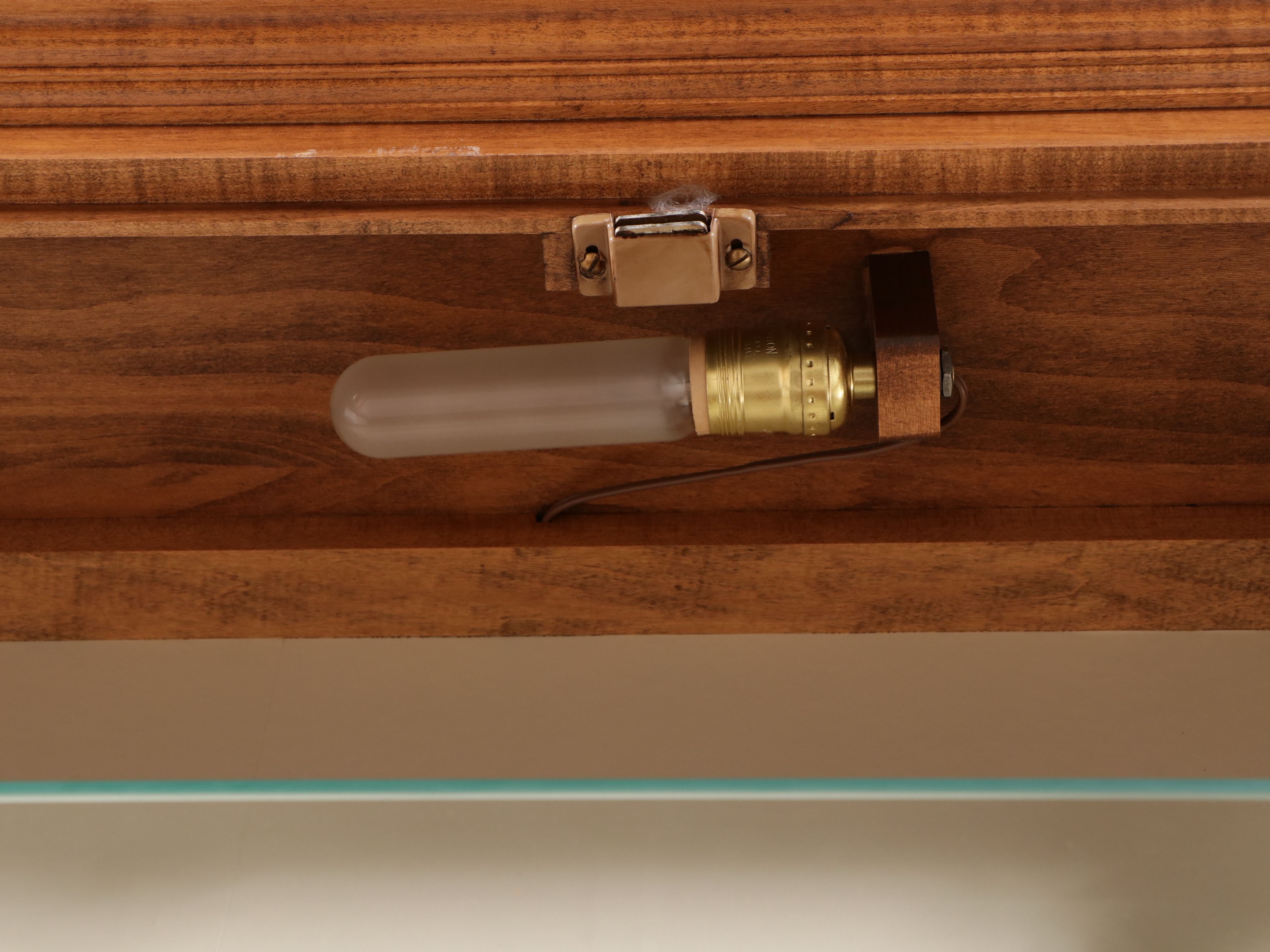 Young Republic American Colonial Style Maple Hutch