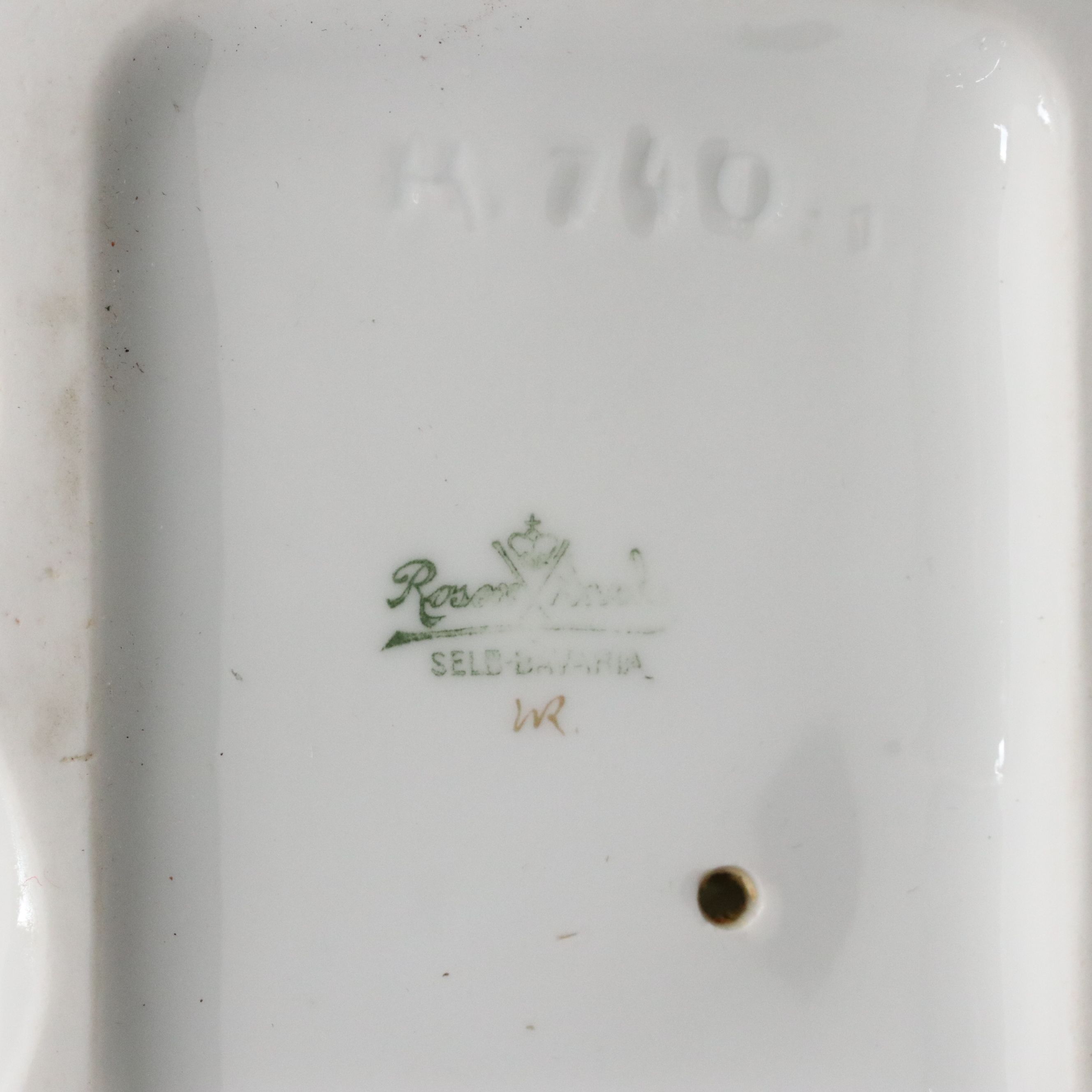 Rosenthal Porcelain Putto Playing Flute Figurine