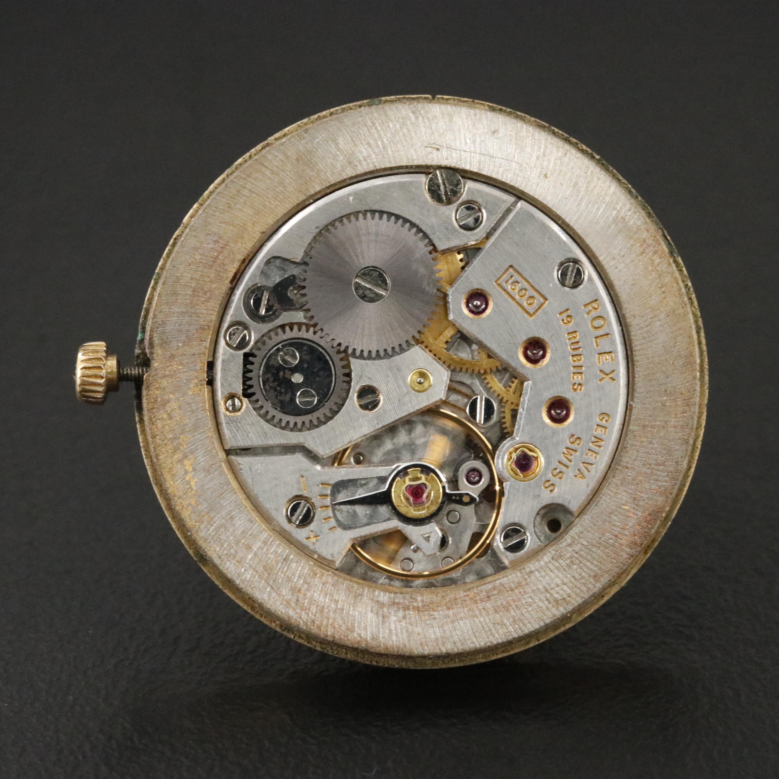Vintage Rolex Cellini  Manual Wind Watch Movement Dial And Hands
