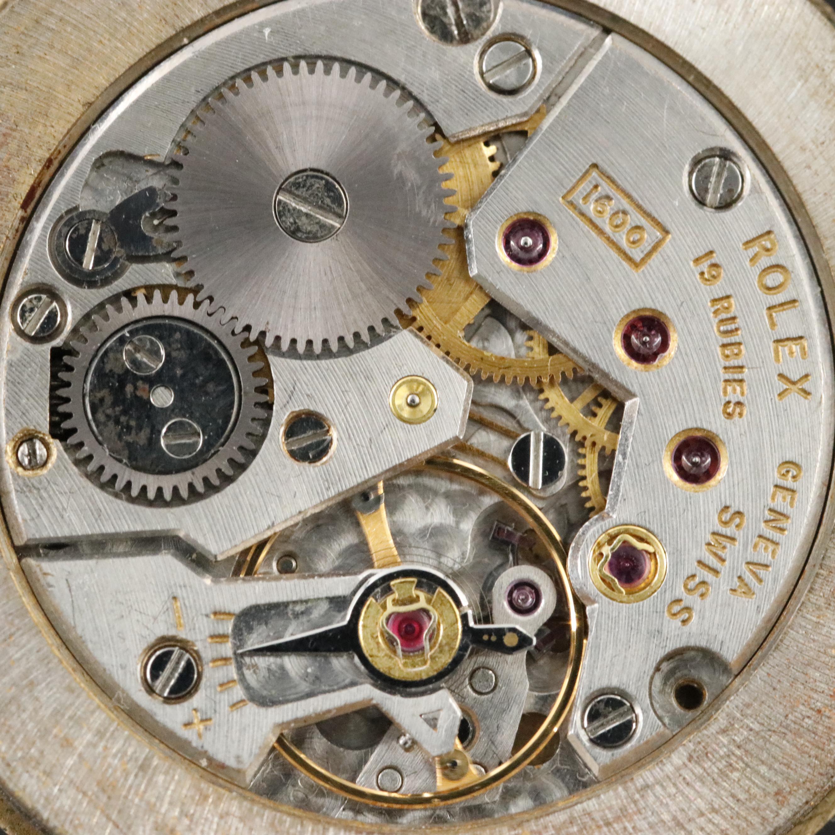 Vintage Rolex Cellini  Manual Wind Watch Movement Dial And Hands