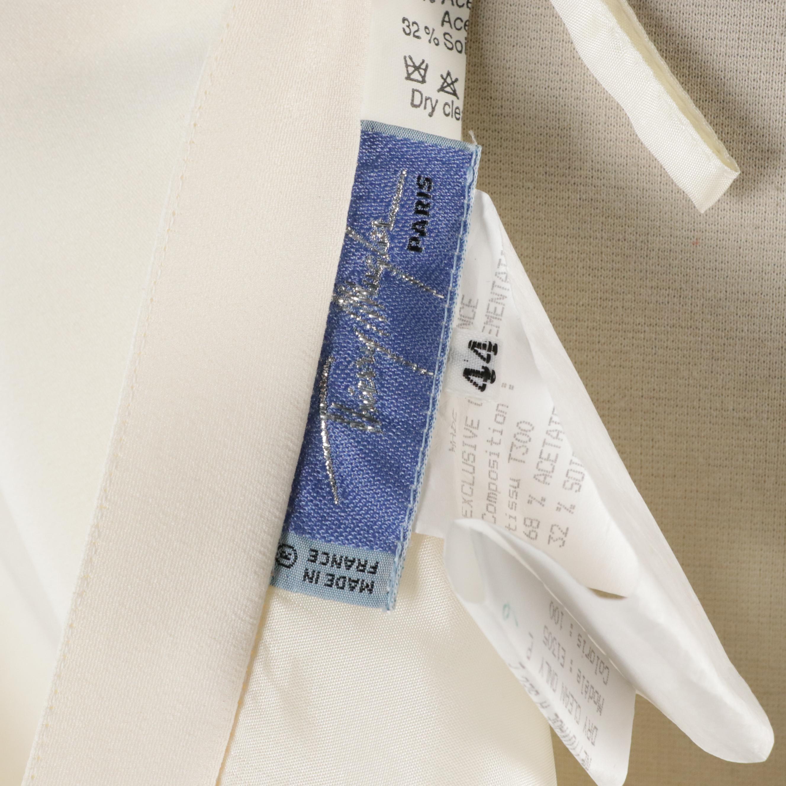 Escada Velvet and Ruffled Satin Jacket, Armani Skirt & Thierry Mugler Skirt Suit