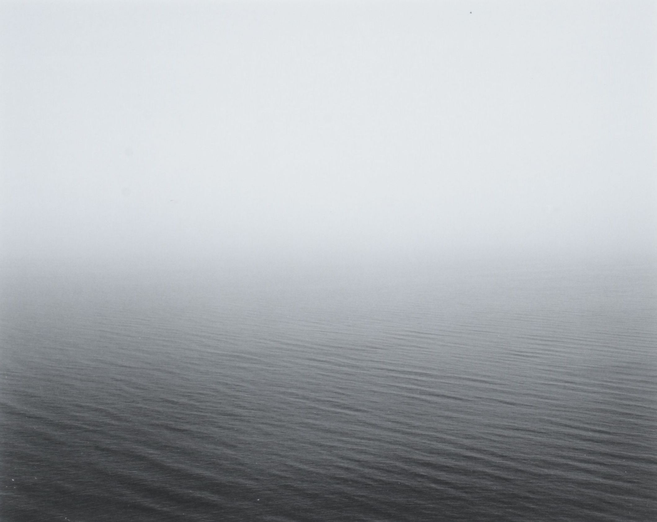 Hiroshi Sugimoto Offset Lithograph "Black Sea, Ozuluce"