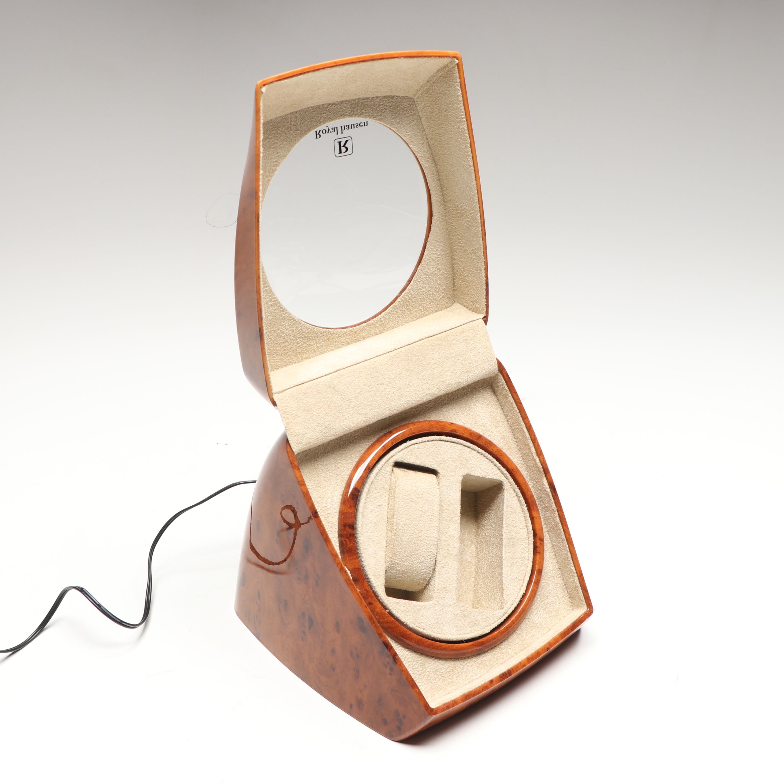 Royal hausen Automatic Faux Burl Veneer Watch Winder