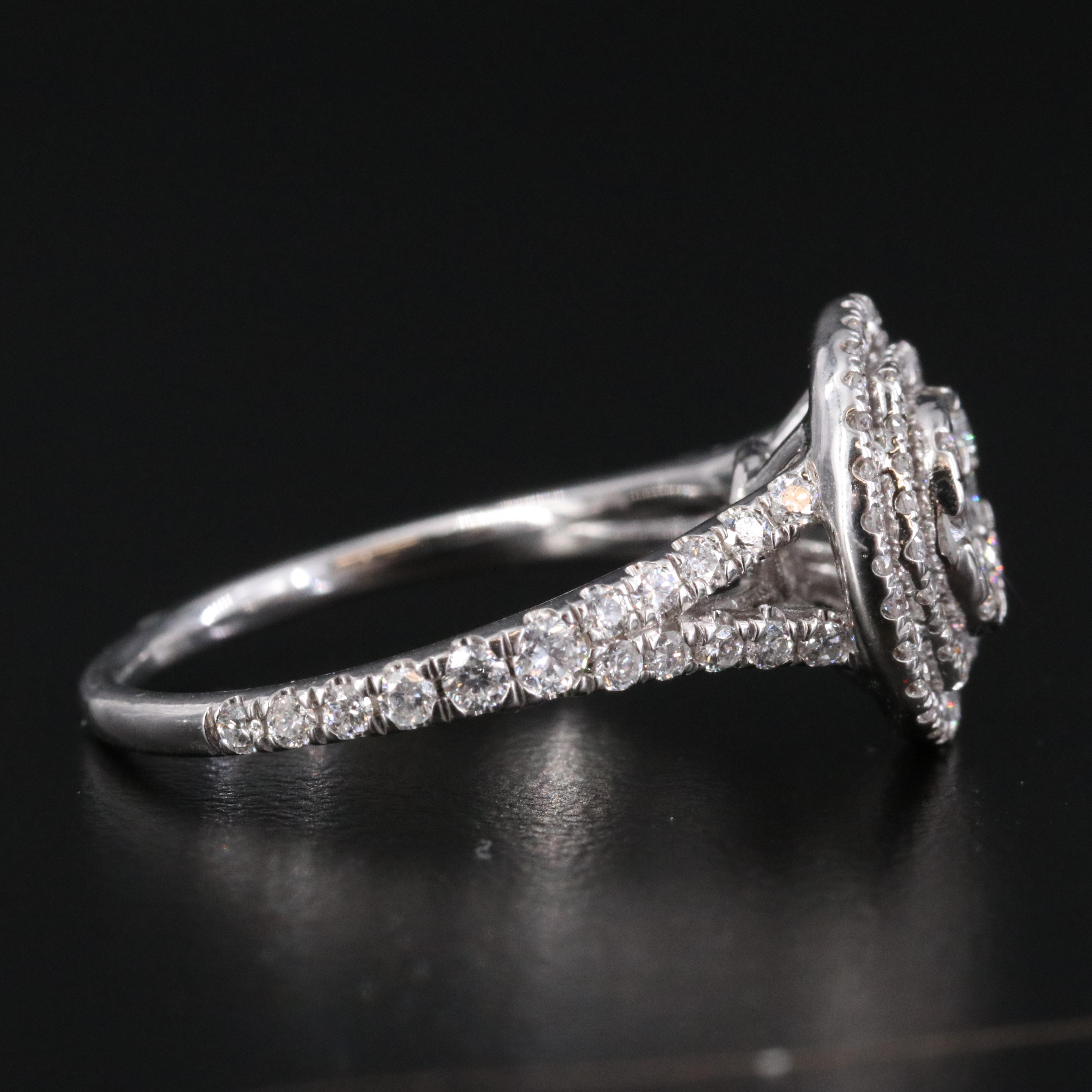 14K 0.93 CTW Diamond Ring