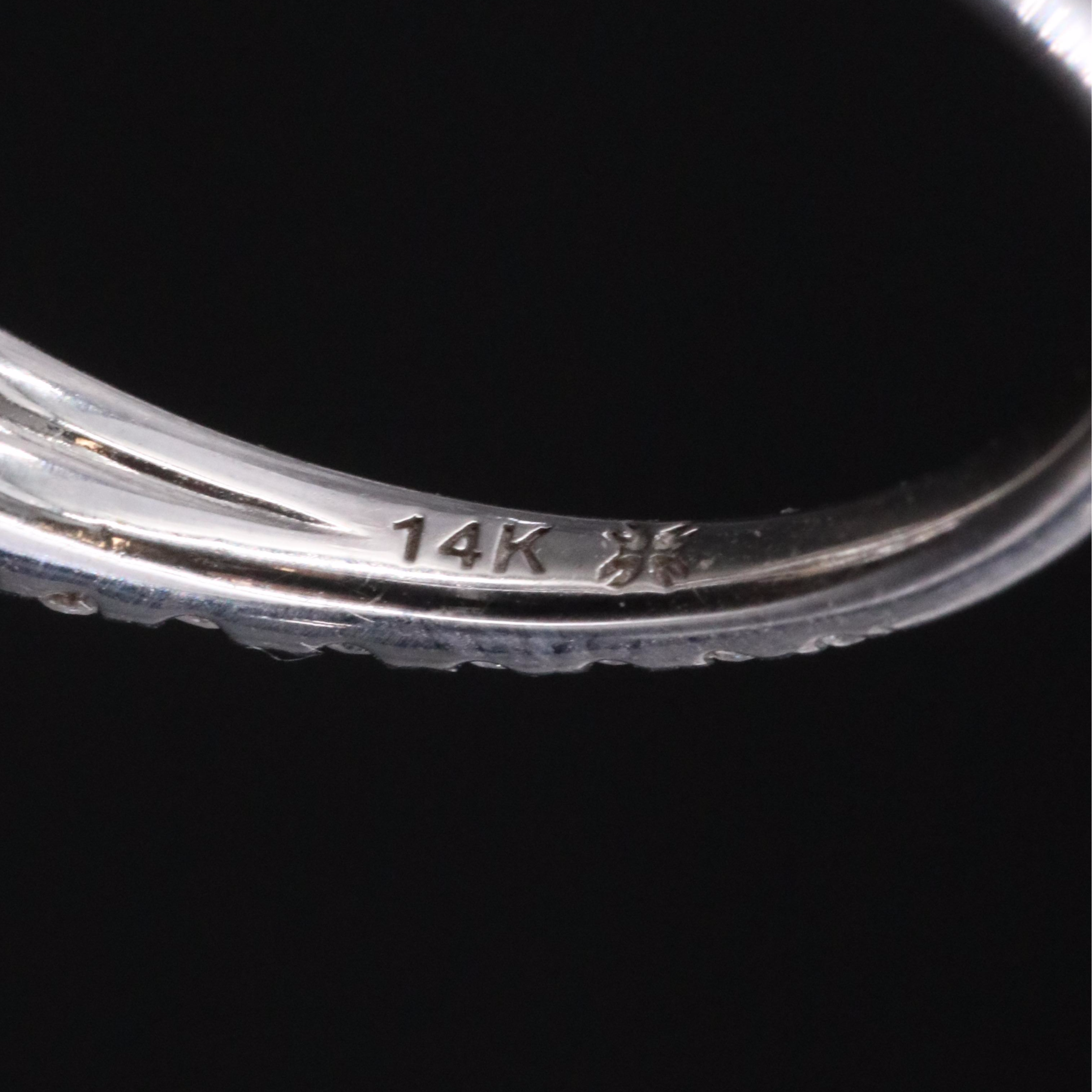 14K 0.93 CTW Diamond Ring