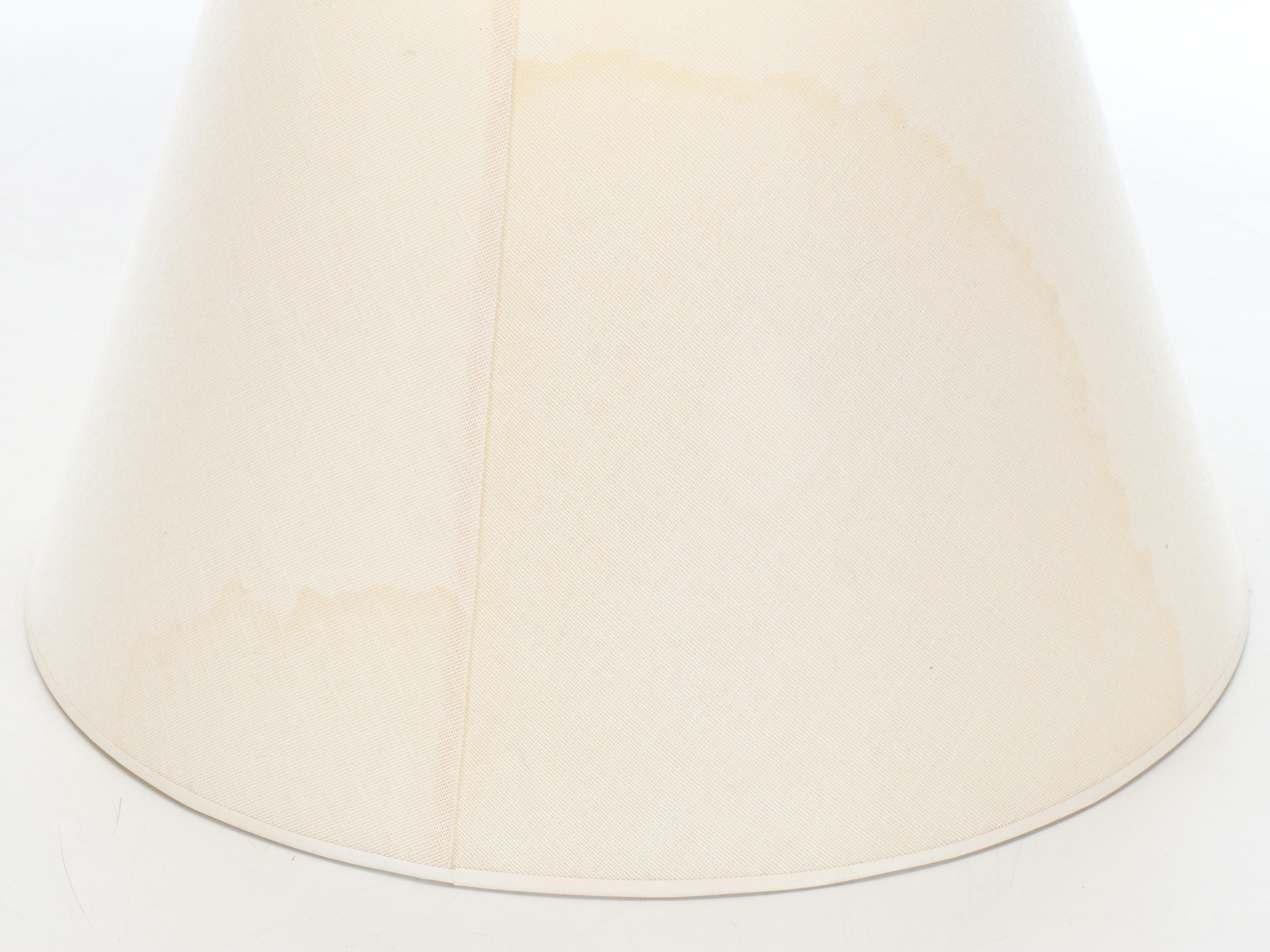 Martz Marshall Studios Abstract Hand-Painted Stoneware Lamp