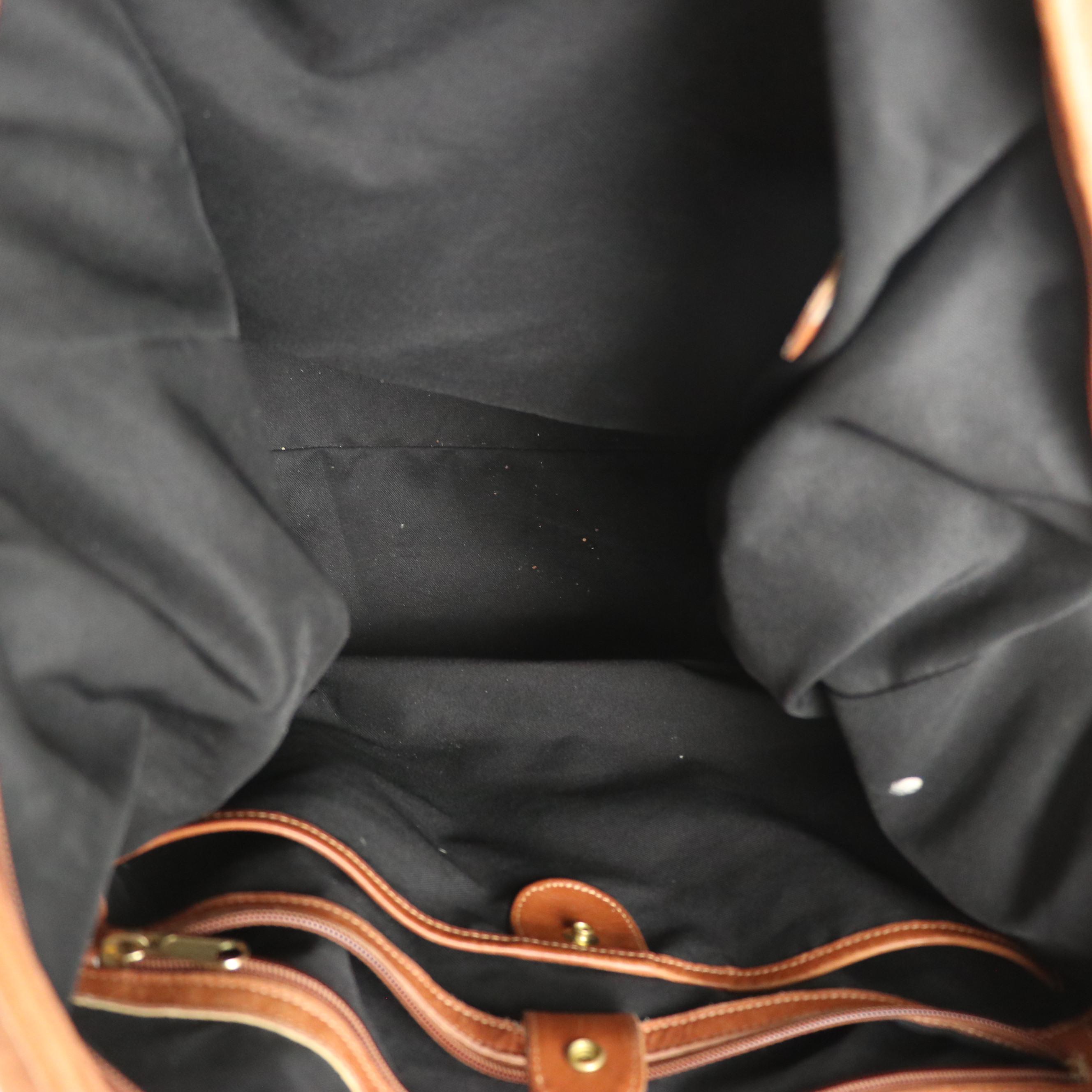 Coach Two-Way Cabin/Duffle Bag in British Tan Cowhide Leather